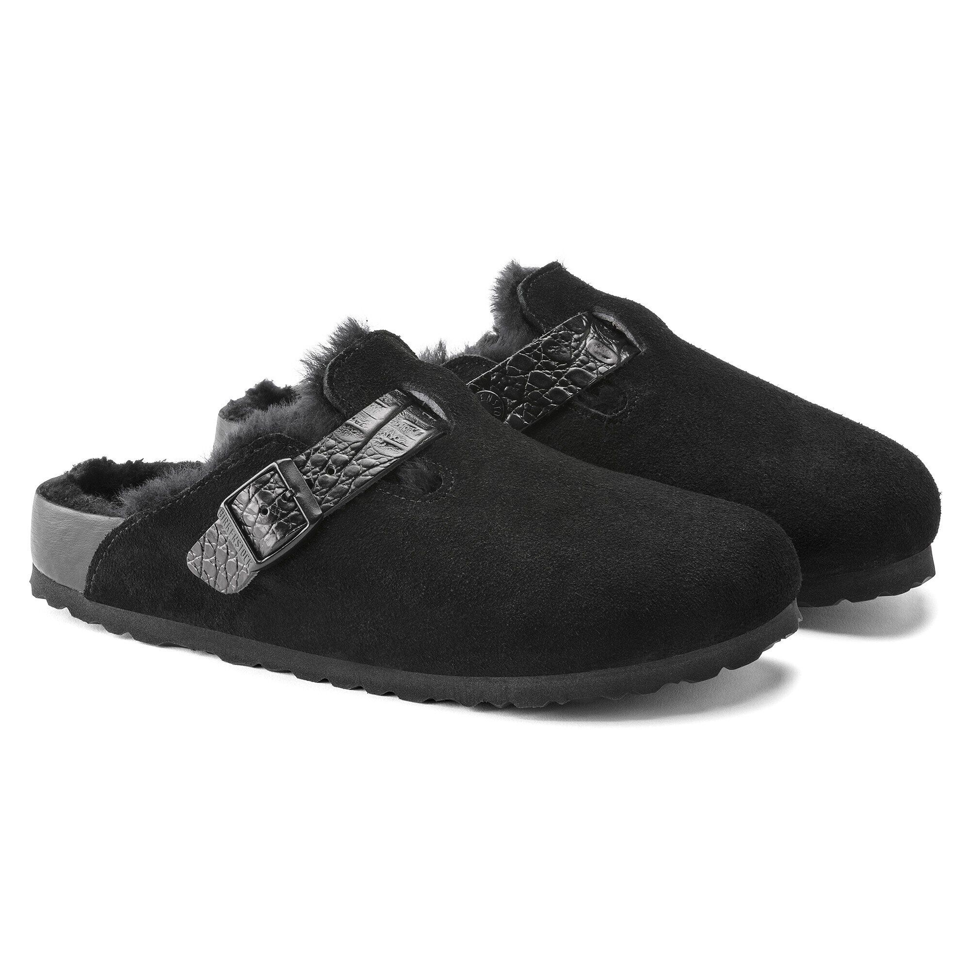 Birkenstock boston shearling port hotsell