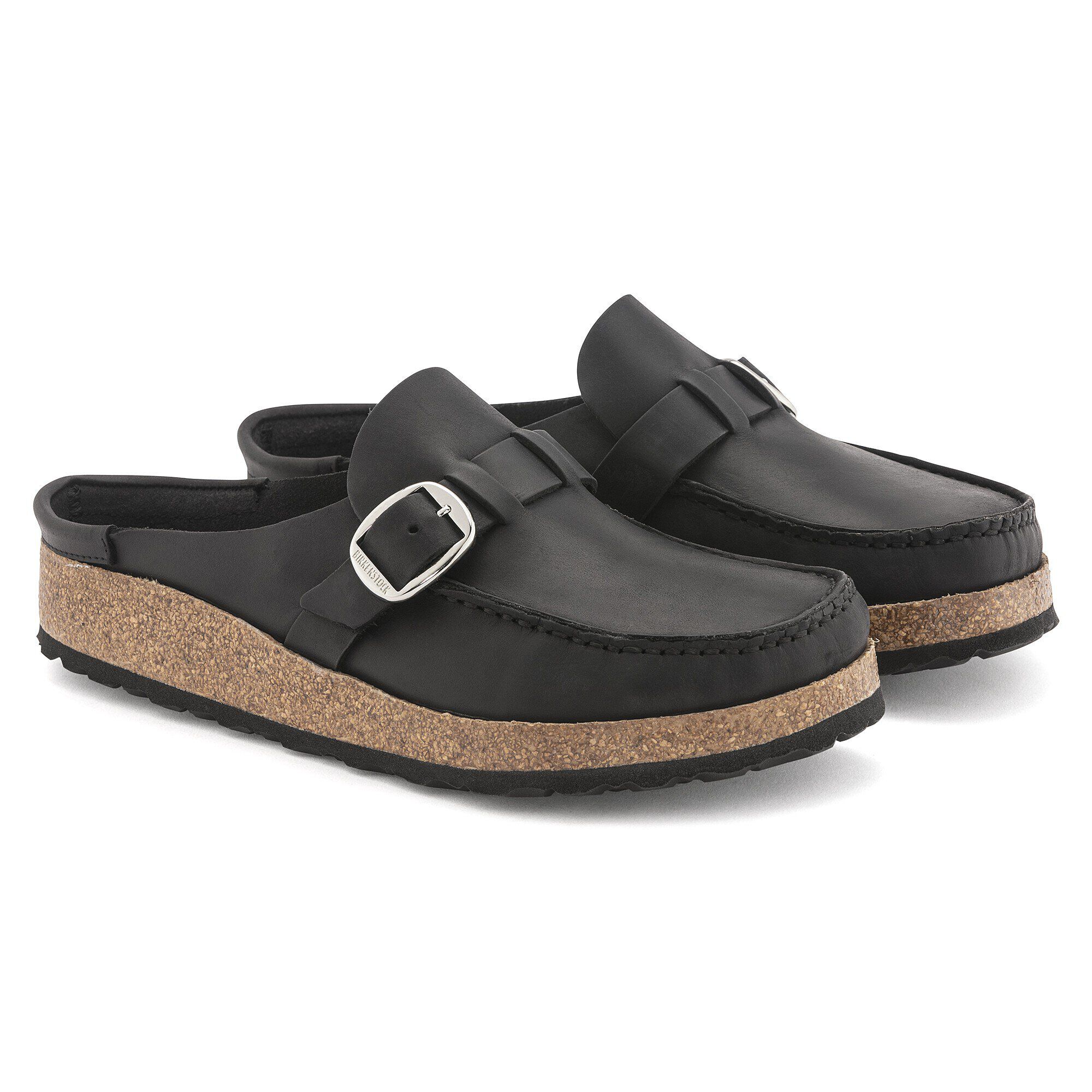 BIRKENSTOCK BUCKLEY BLACK 24.5 38 ナロー幅