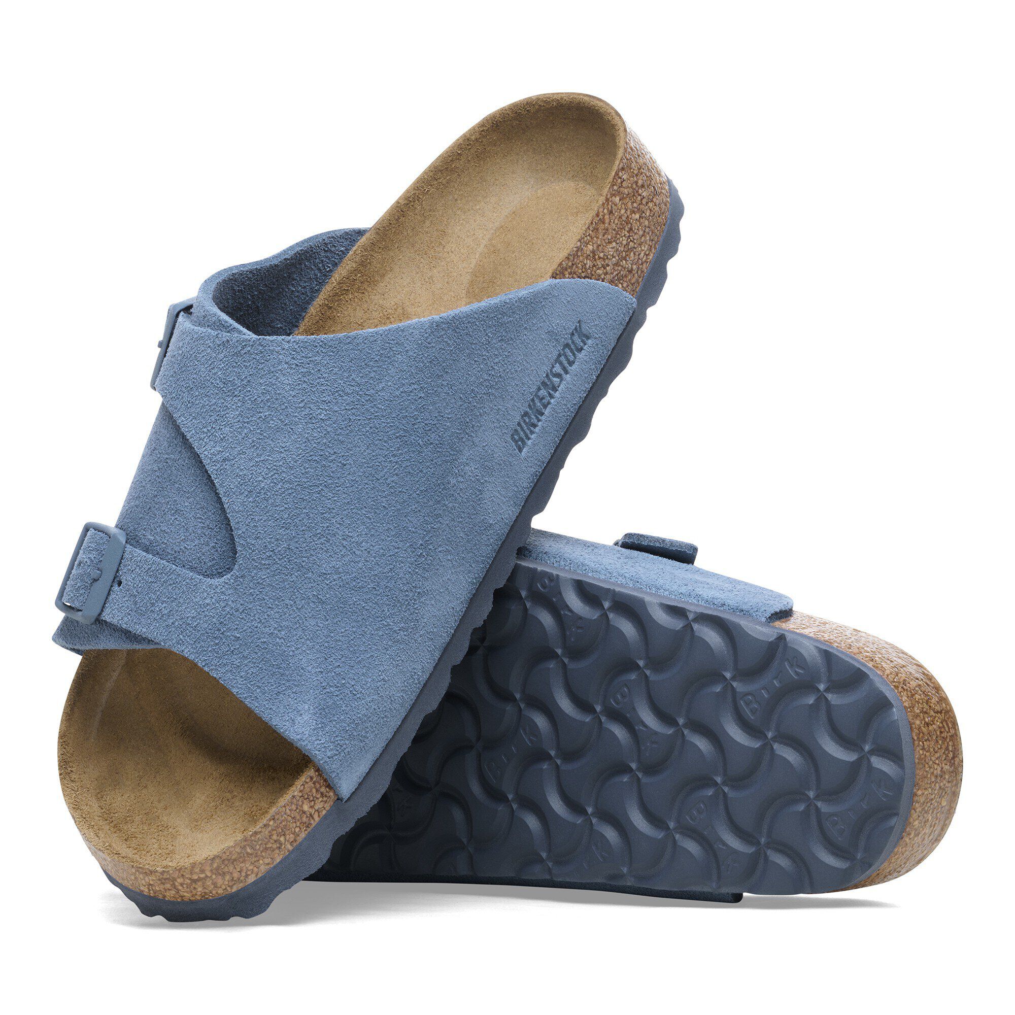 Z rich Suede Leather Elemental Blue BIRKENSTOCK