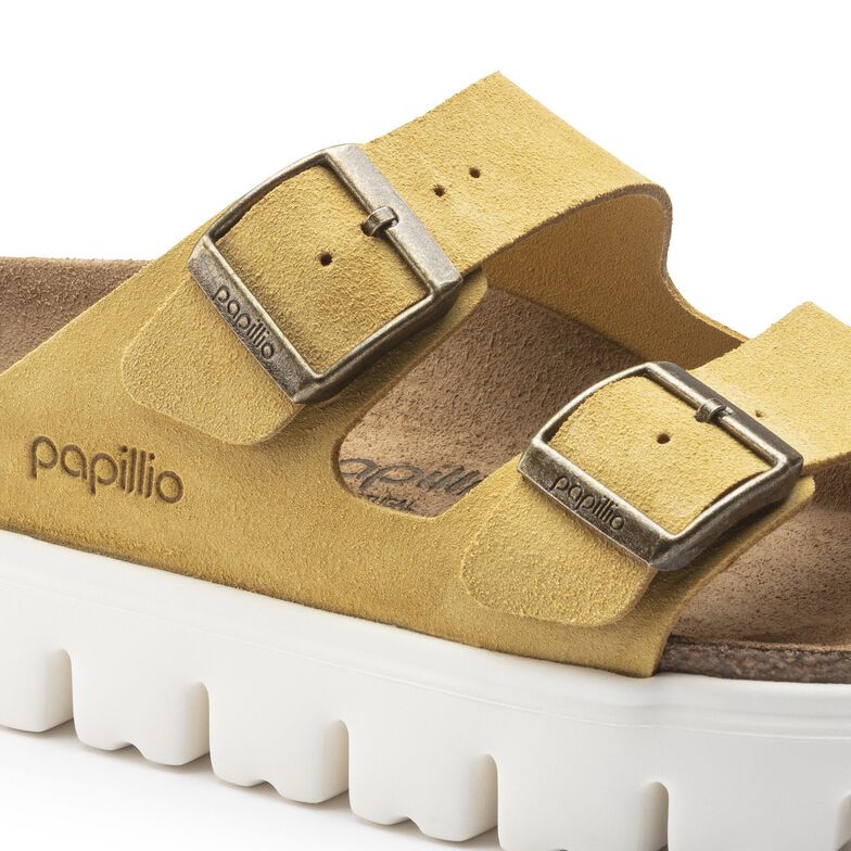 Arizona Platform Suede Leather Arizona Platform Suede Leather