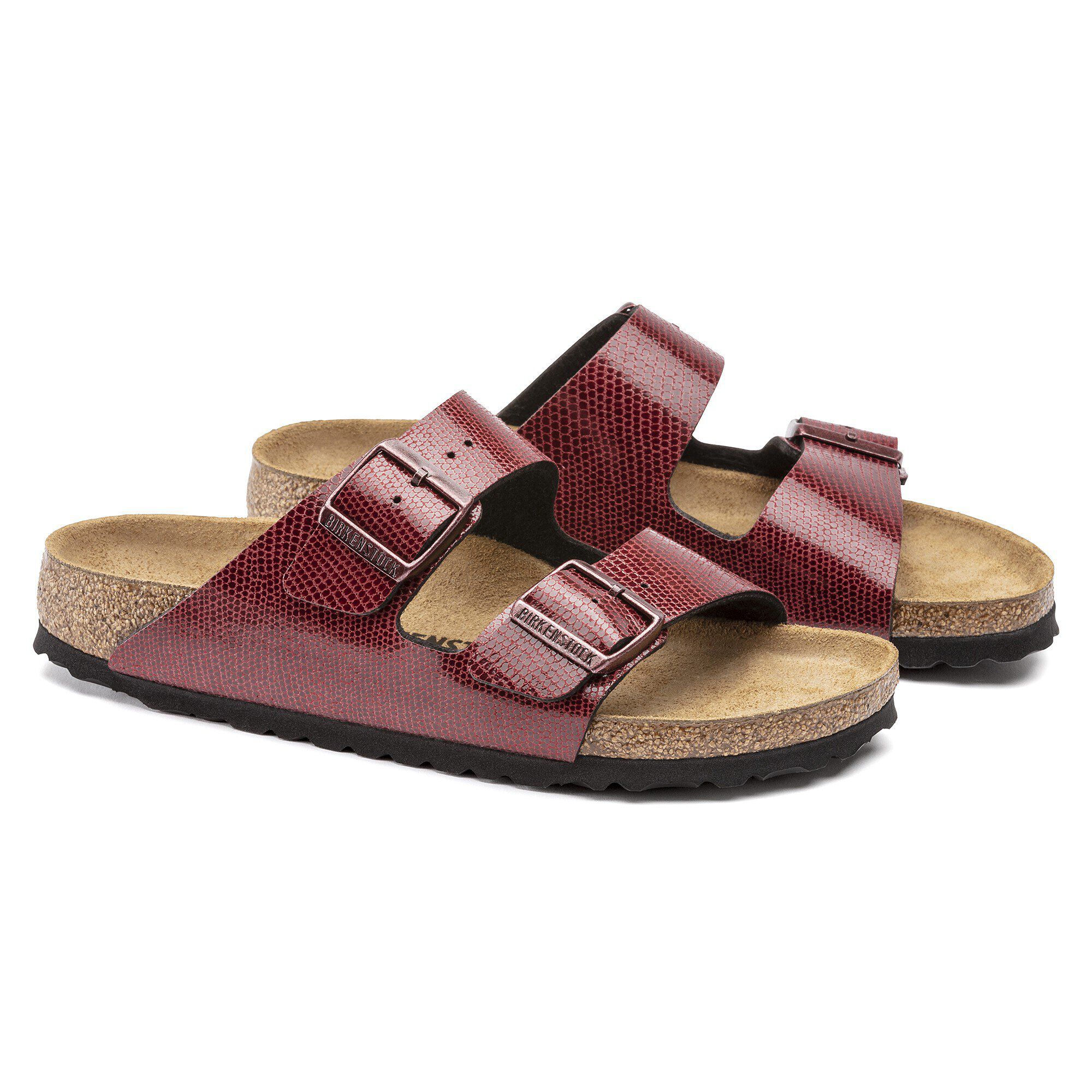 Birkenstock magic sales snake bordeaux