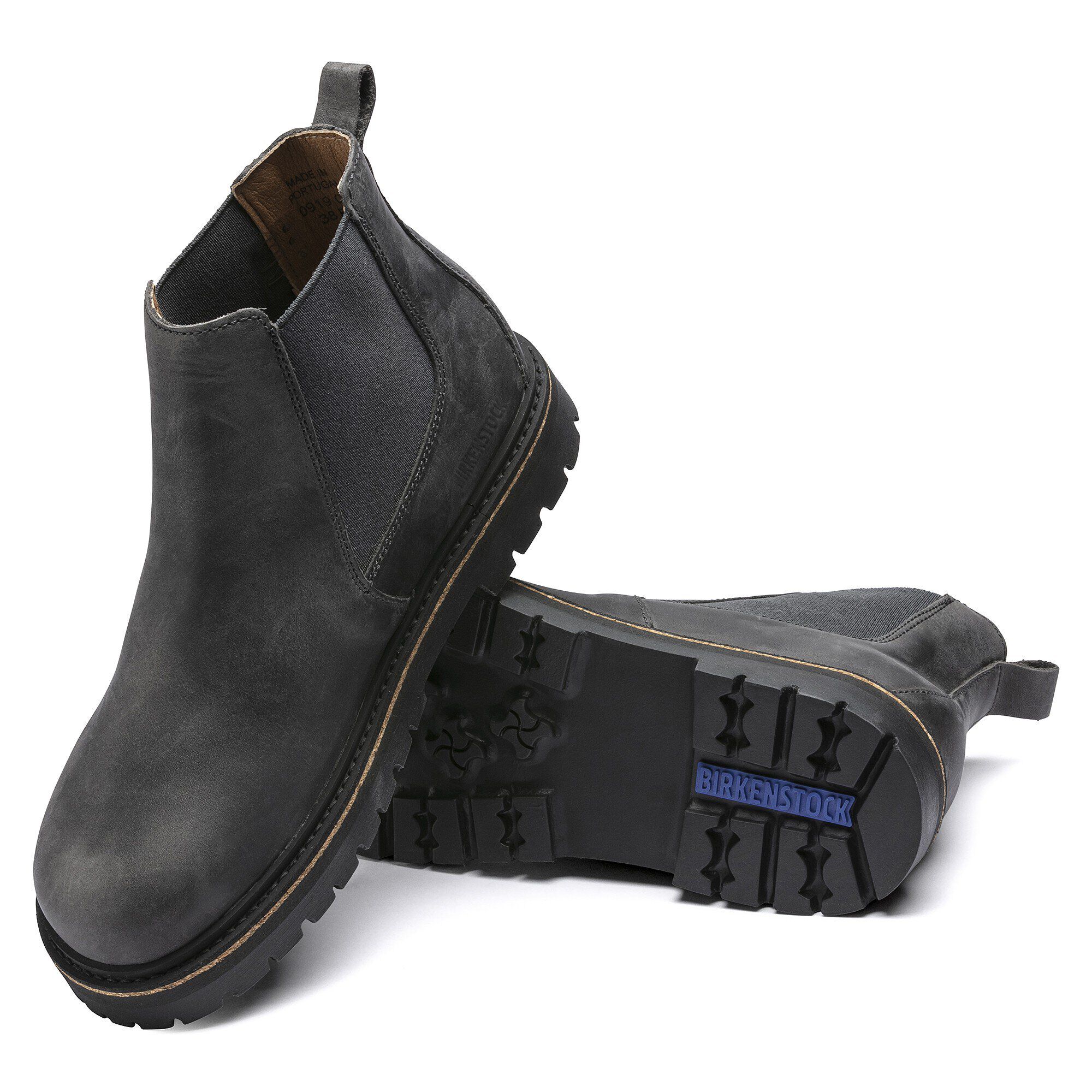 Stalon Nubuck Leather Graphite | BIRKENSTOCK