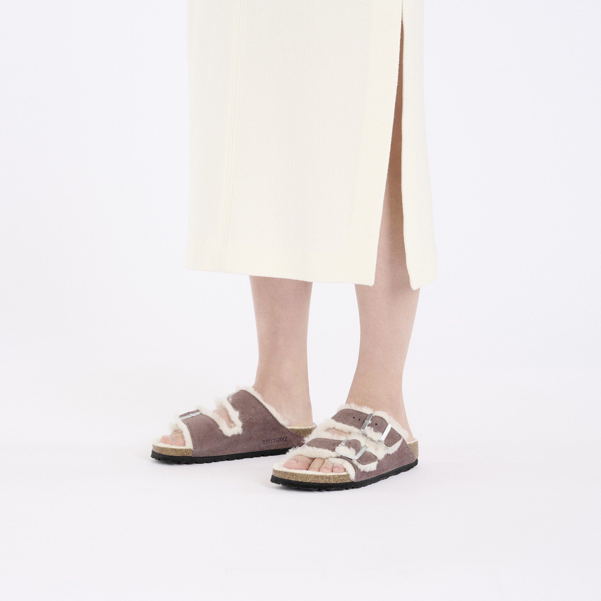 ★美品★ BIRKENSTOCK ファー アリゾナ SHEARLING 39 BIRKENSTOCK - ☆美品☆ BIRKENSTOCK アリゾナ ファー SHEARLING