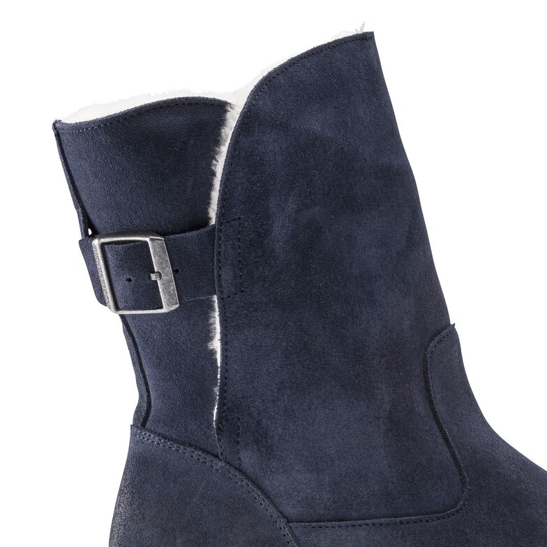 Uppsala Shearling Suede Leather