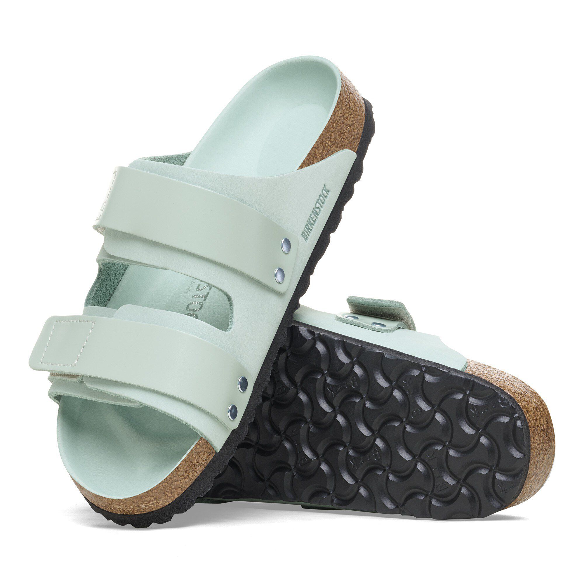 Uji Nubuck Leather Surf Green | BIRKENSTOCK