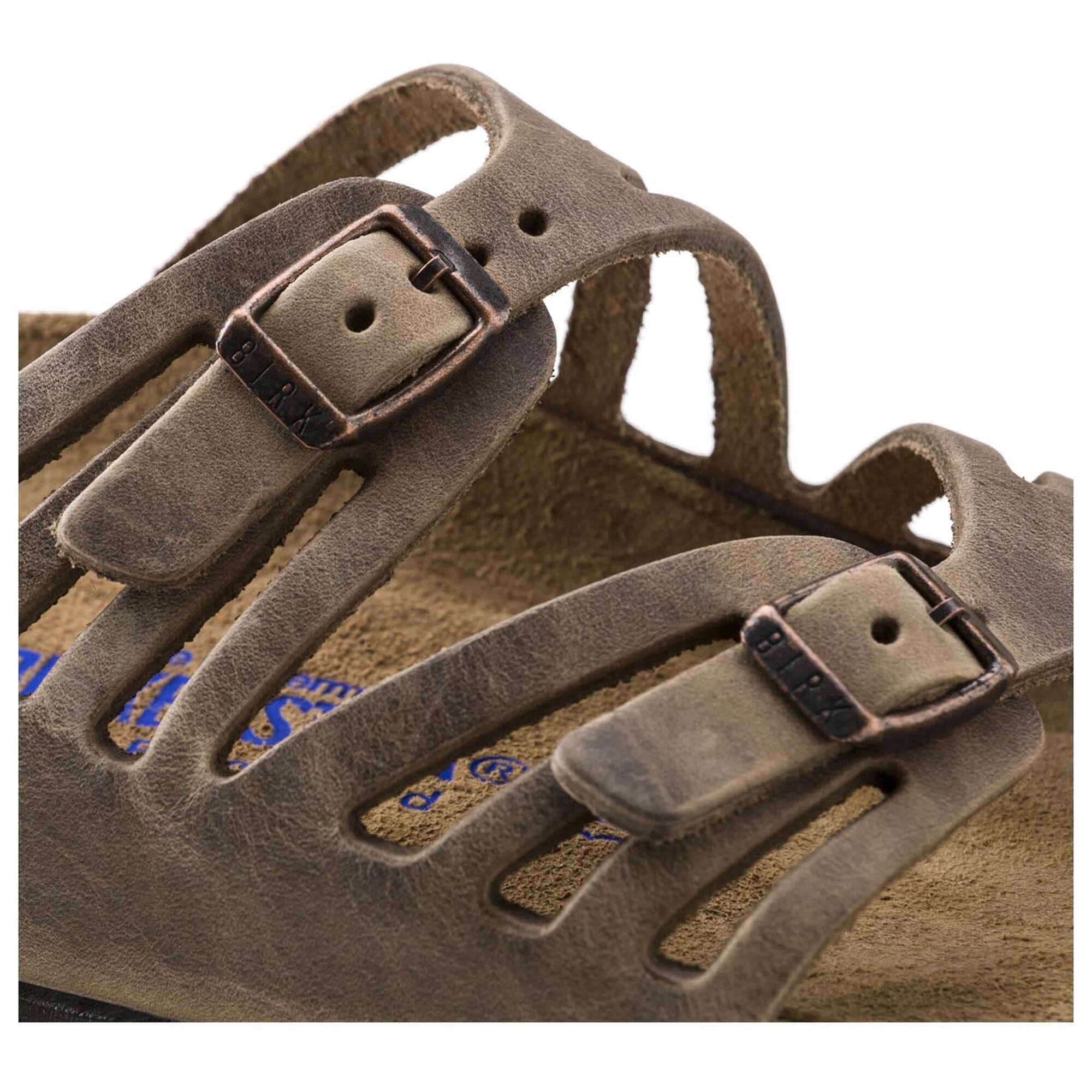 Granada Soft Footbed Oiled Leather Tobacco Brown BIRKENSTOCK