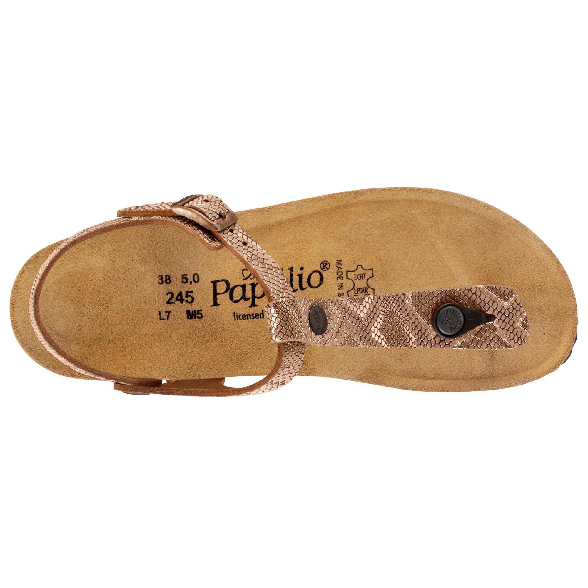 Ashley Nubuck Leather Royal Python Brown