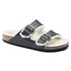 Arizona Shearling Oiled Leather Navy
