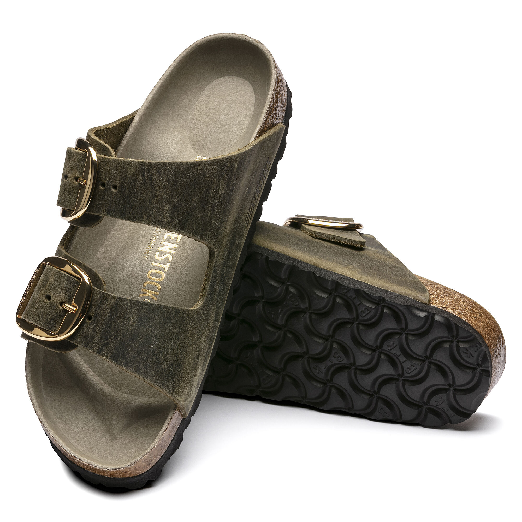 Birkenstock arizona store jade oiled leather