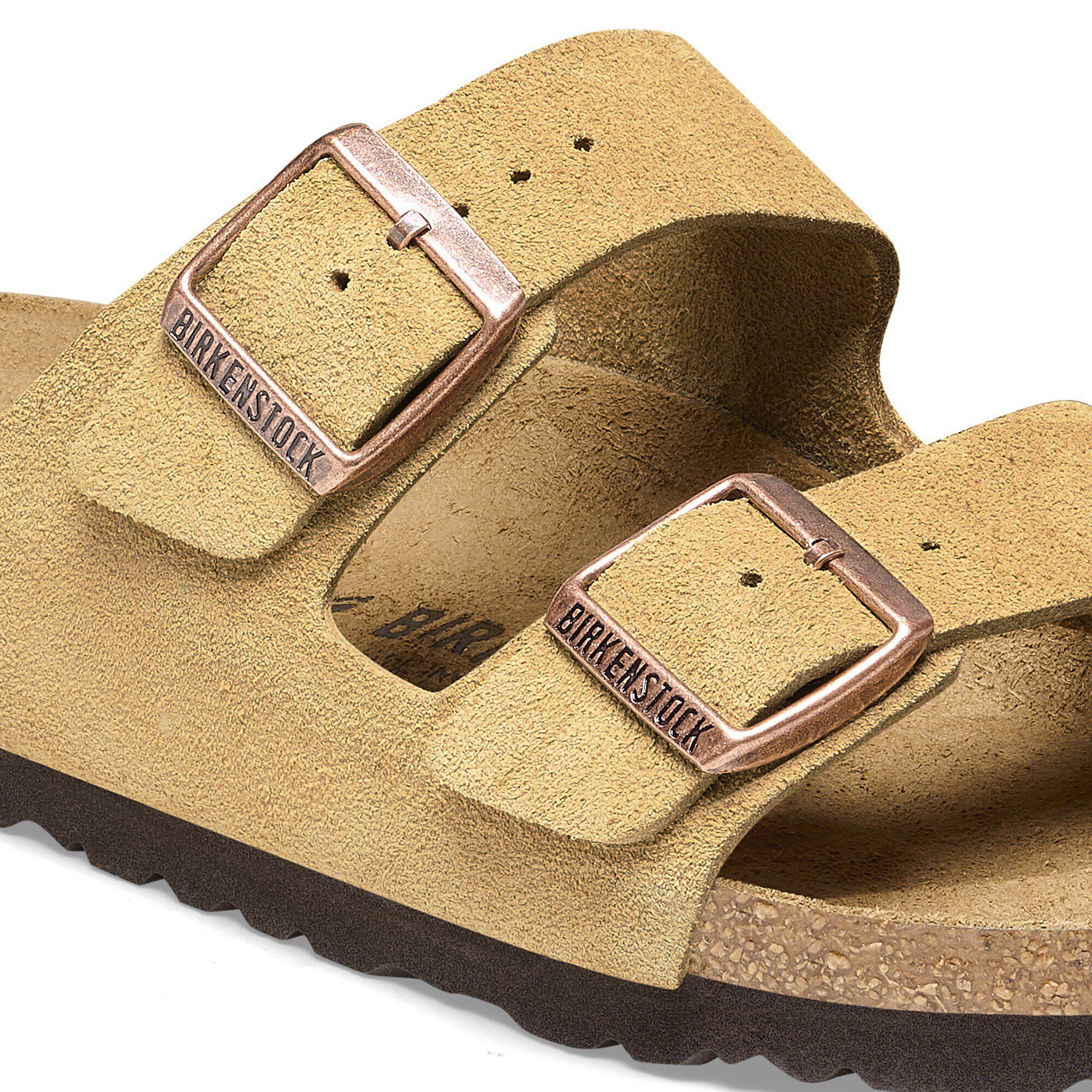 Cream suede sandals hotsell