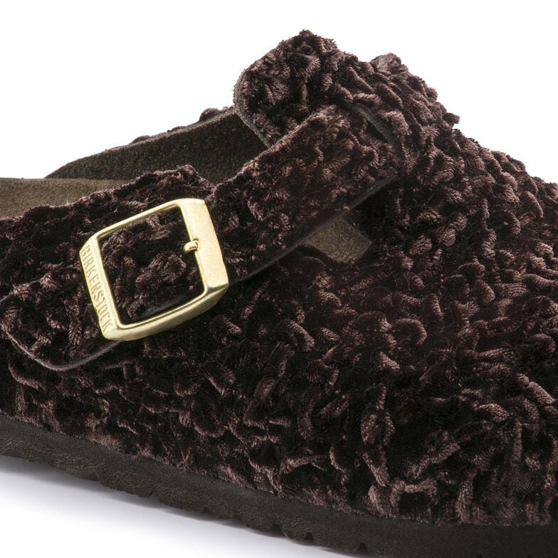 Boston Suede Leather Textile Soft Footbed