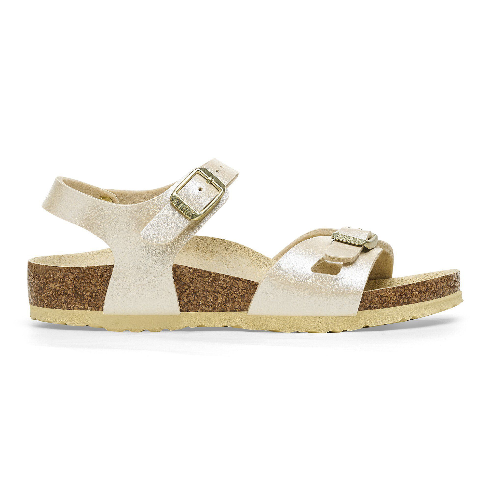 Rio Kids Birko Flor Graceful Pearl White BIRKENSTOCK