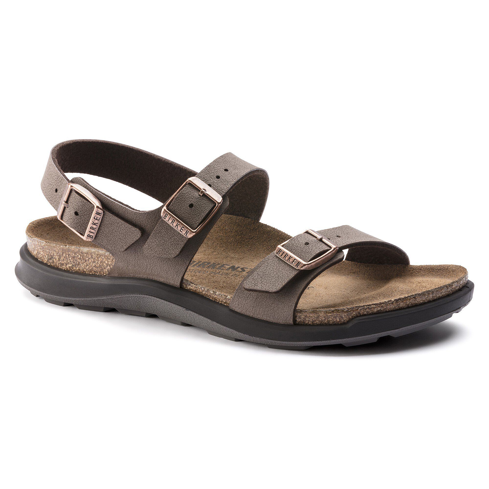 Birkenstock 3 strap mocha sales