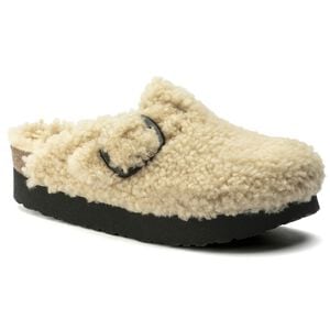 Boston Big Buckle Platform Fur