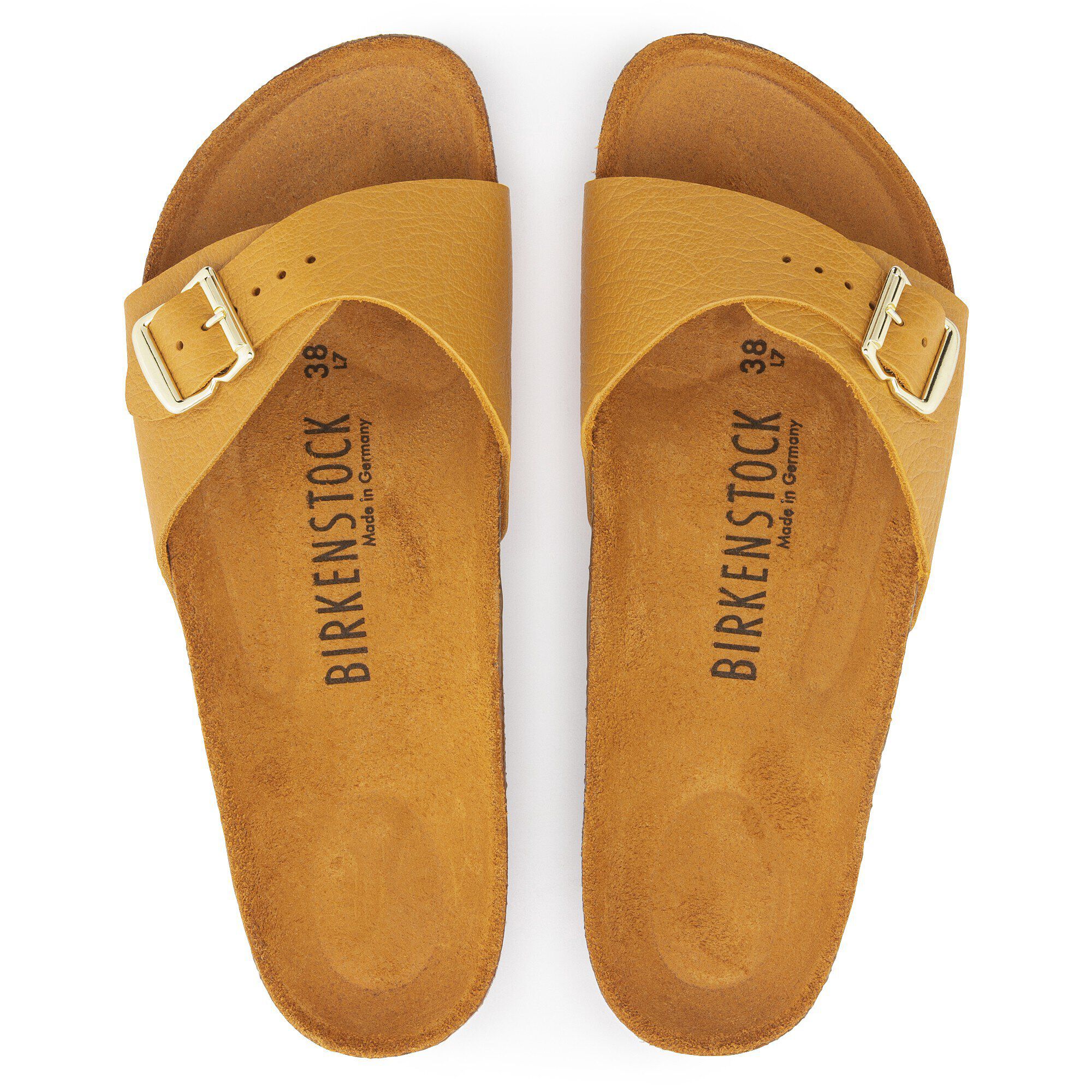 Madrid Natural Leather Brown | BIRKENSTOCK