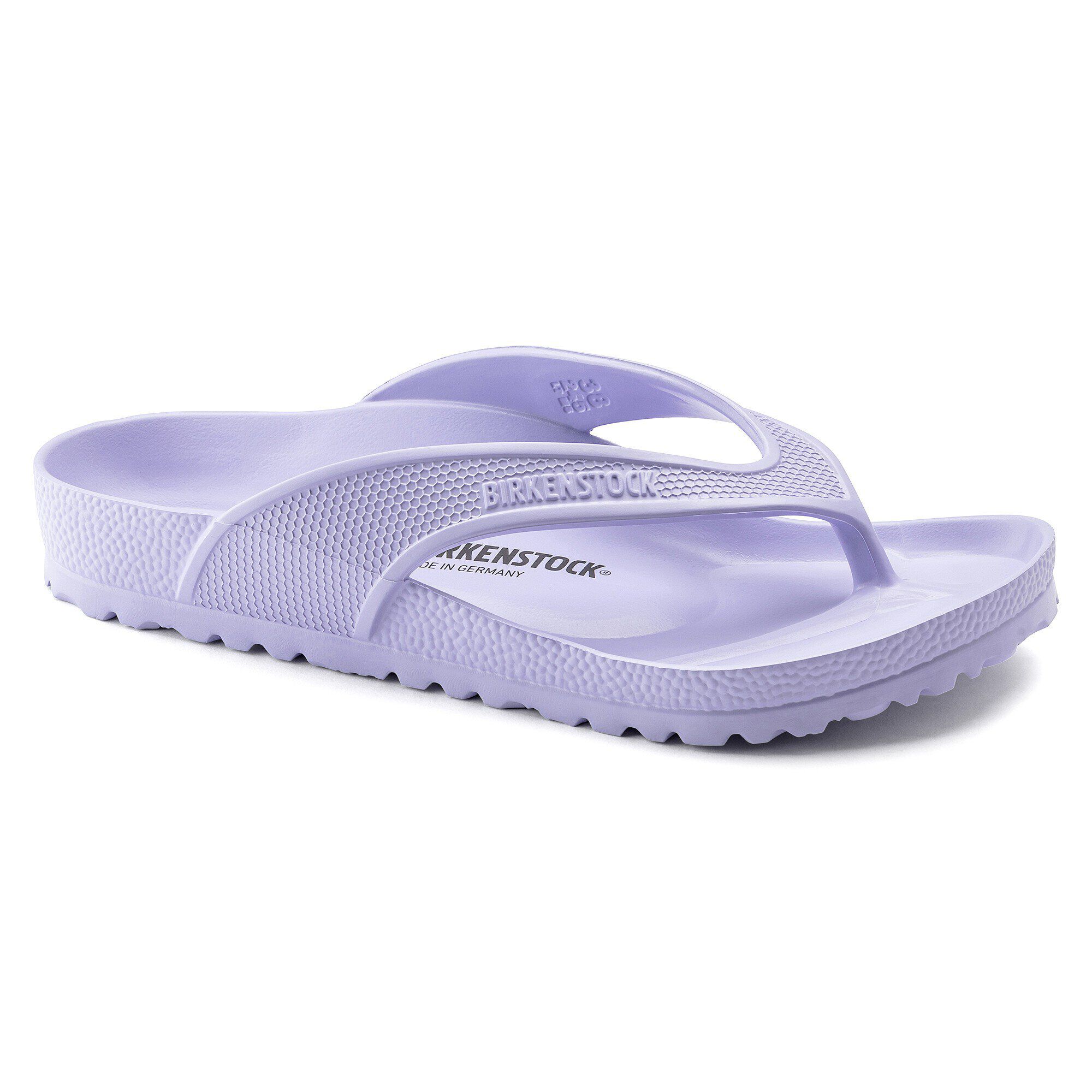 Lilac rubber birkenstocks top