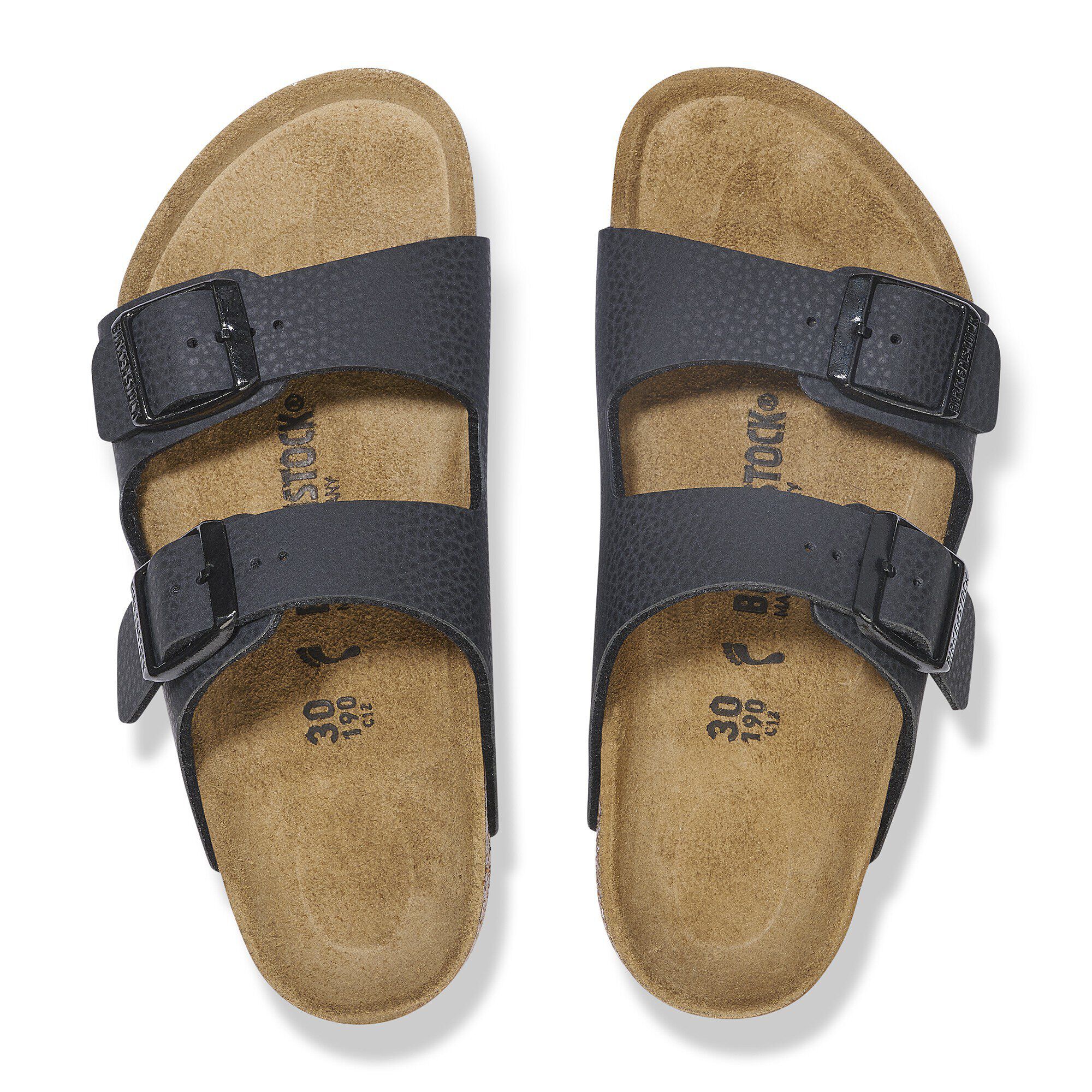 靴 Birkenstock / Arizona 23cm Arizona Kids Vegan Birkibuc Stone Coin | BIRKENSTOCK