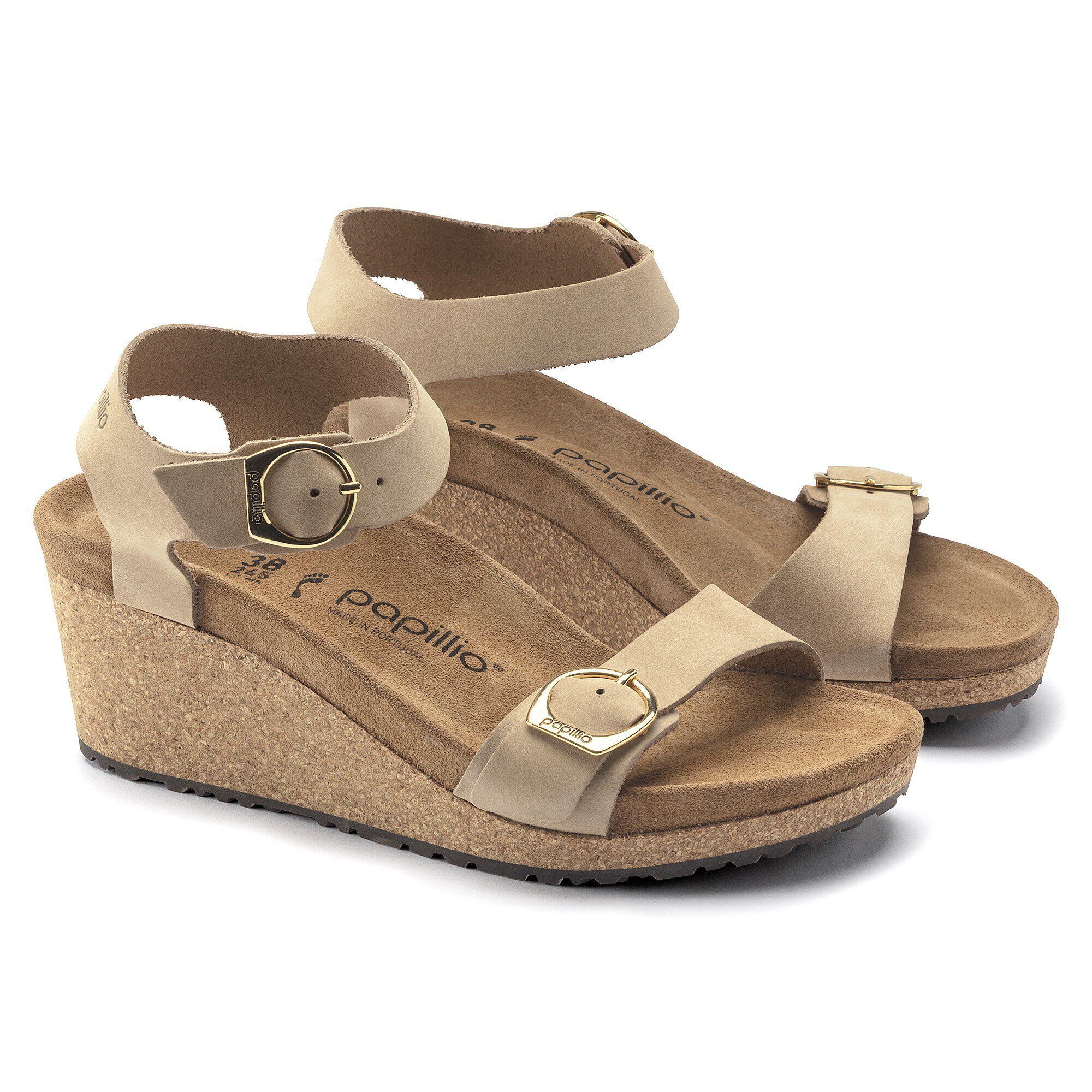 Soley Nubuck Leather Sandcastle BIRKENSTOCK