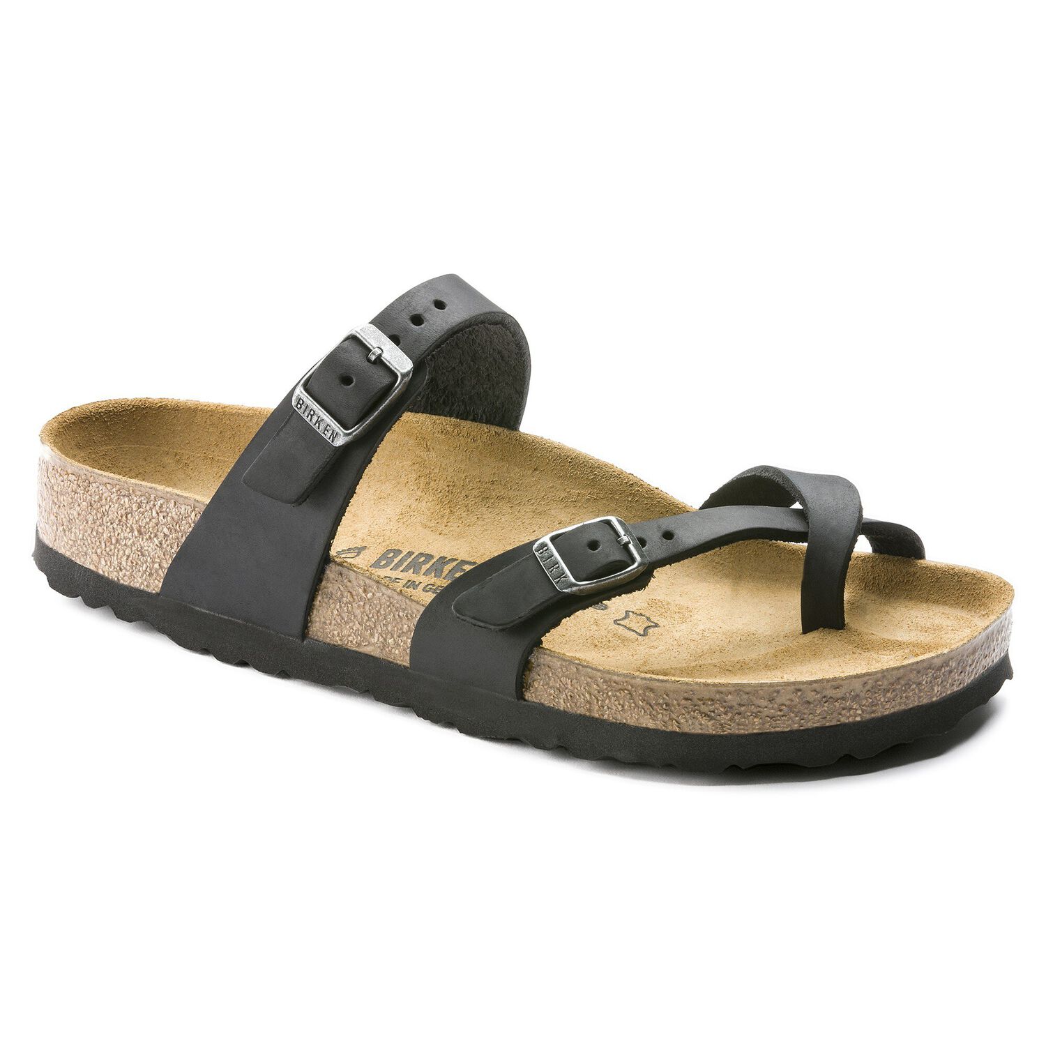 birkenstock mayari oiled leather ochre