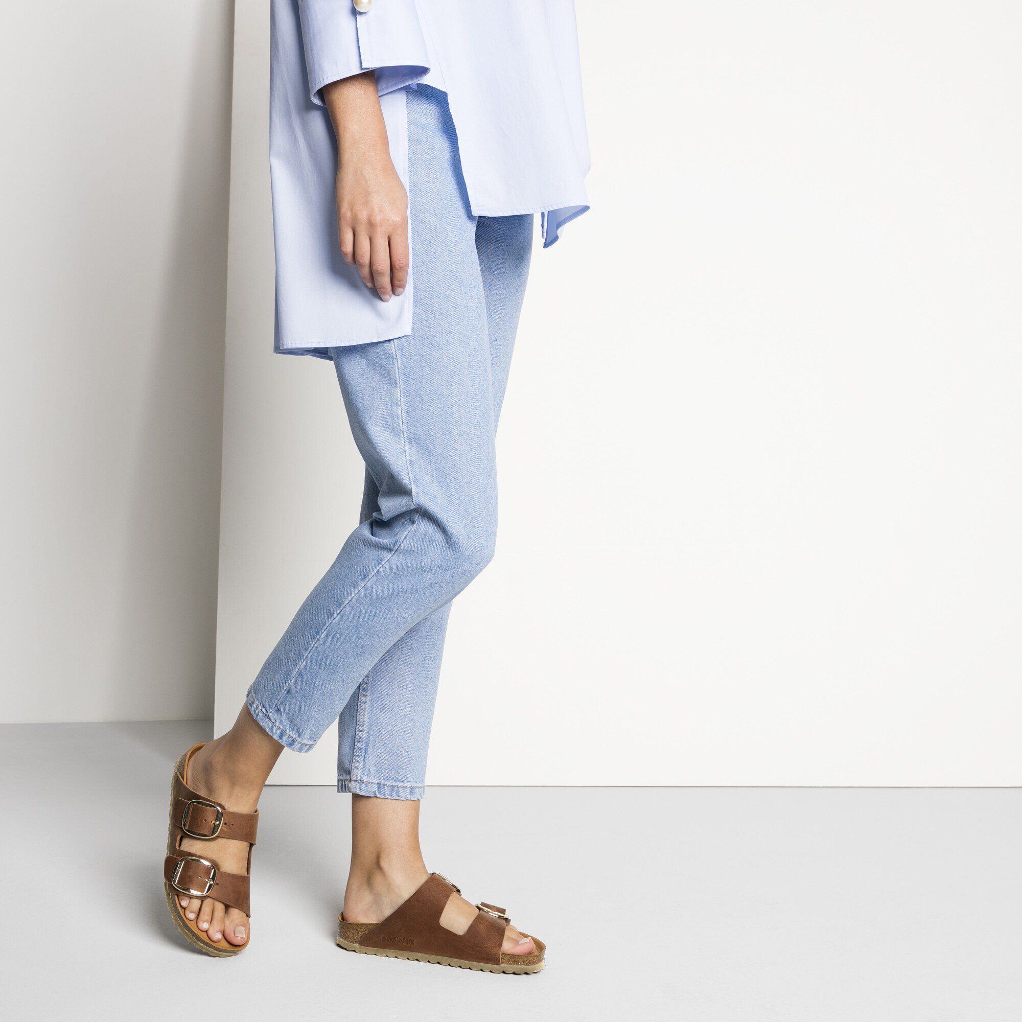 birkenstock arizona big buckle oiled leather