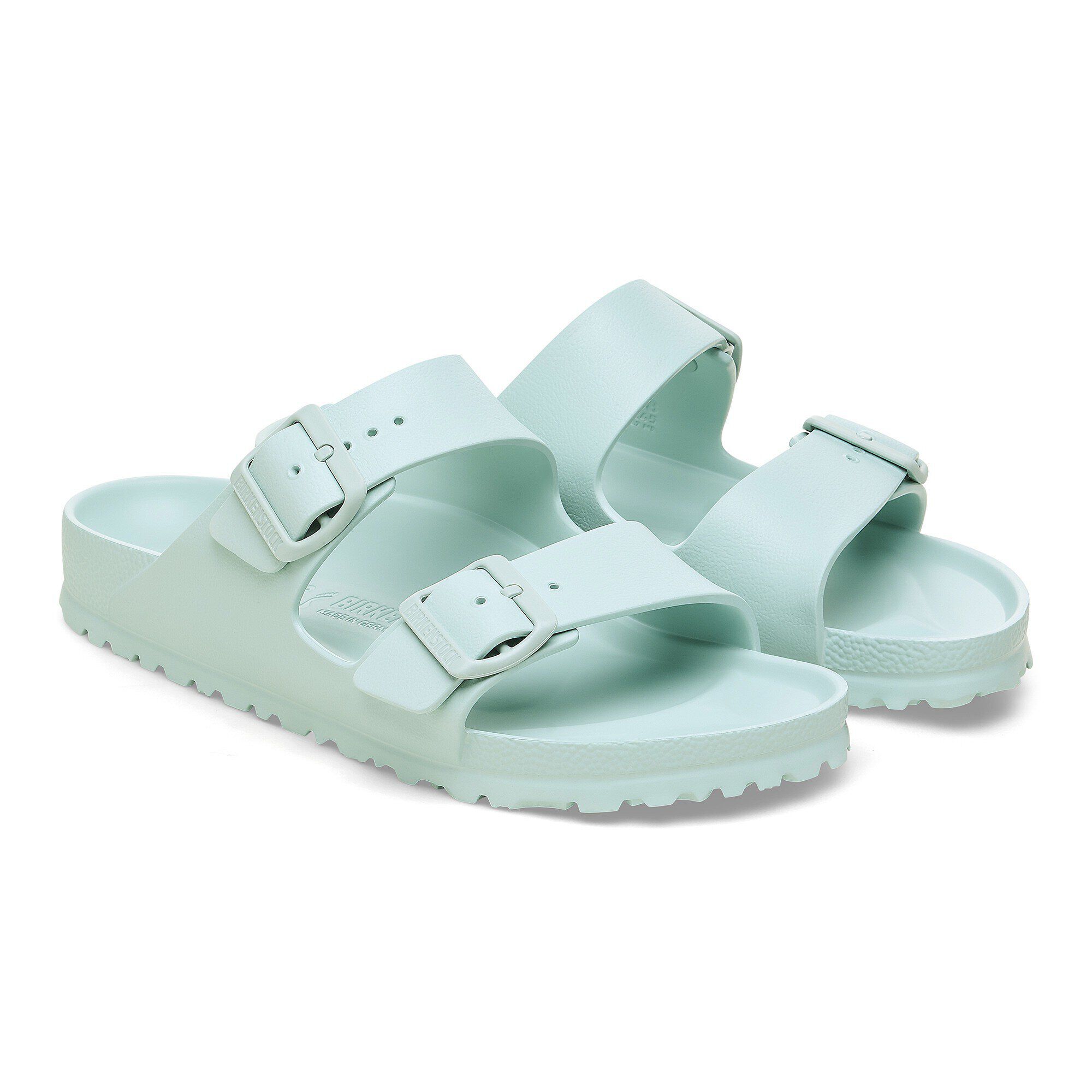 Seafoam green sandals on sale