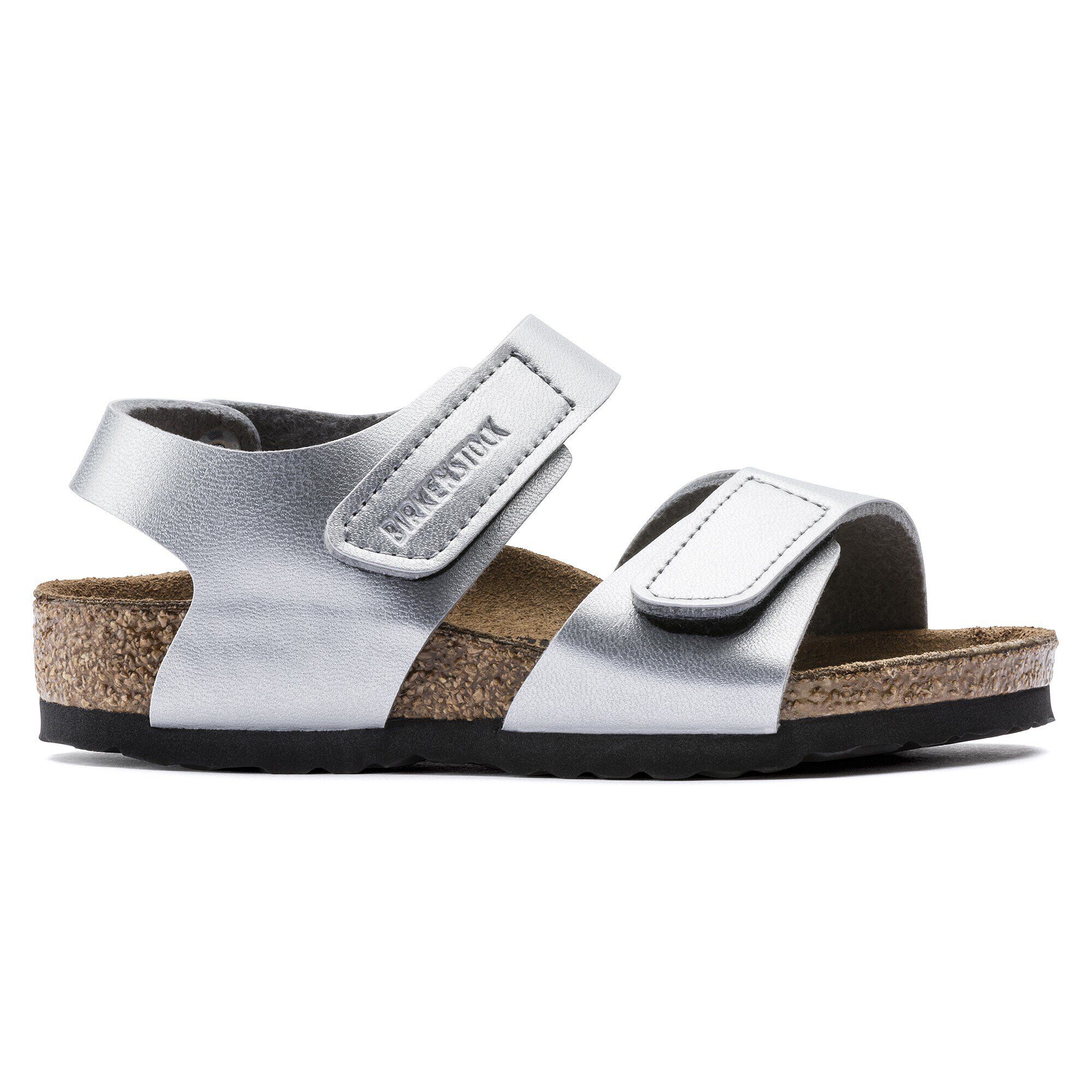 Childrens 2025 silver birkenstock
