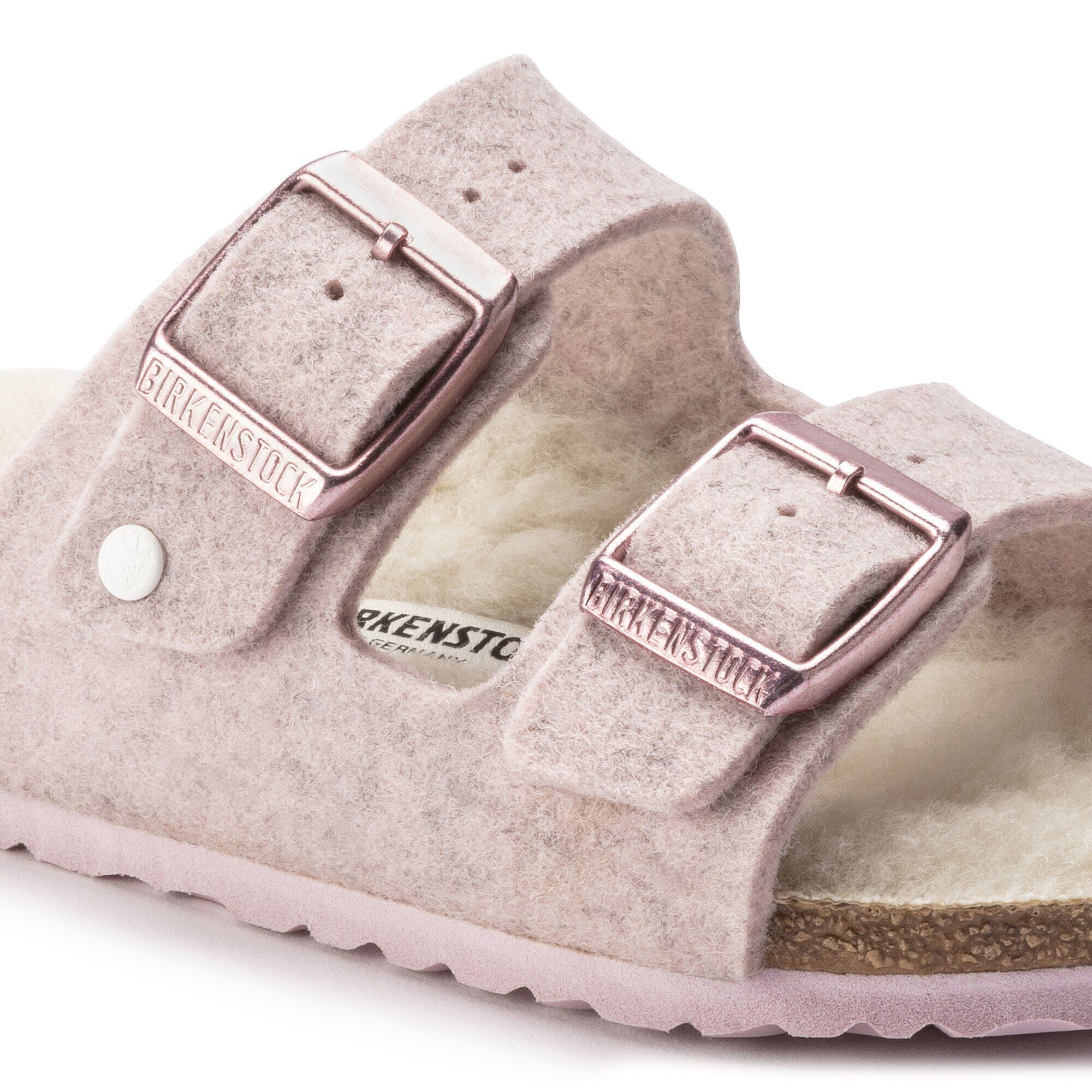 Birkenstock happy sale lamb clog