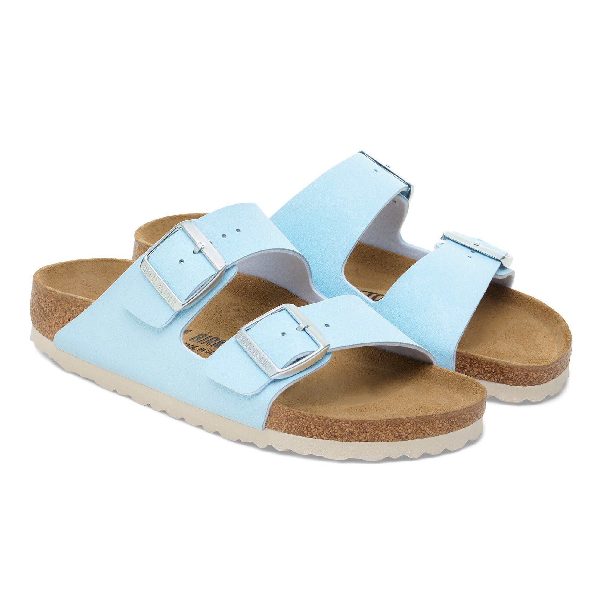 サンダル・ミュール BIRKENSTOCK ARIZONA BS NABUK FLAT SANDALS Arizona - Stone Birkibuc – MyShoeShop