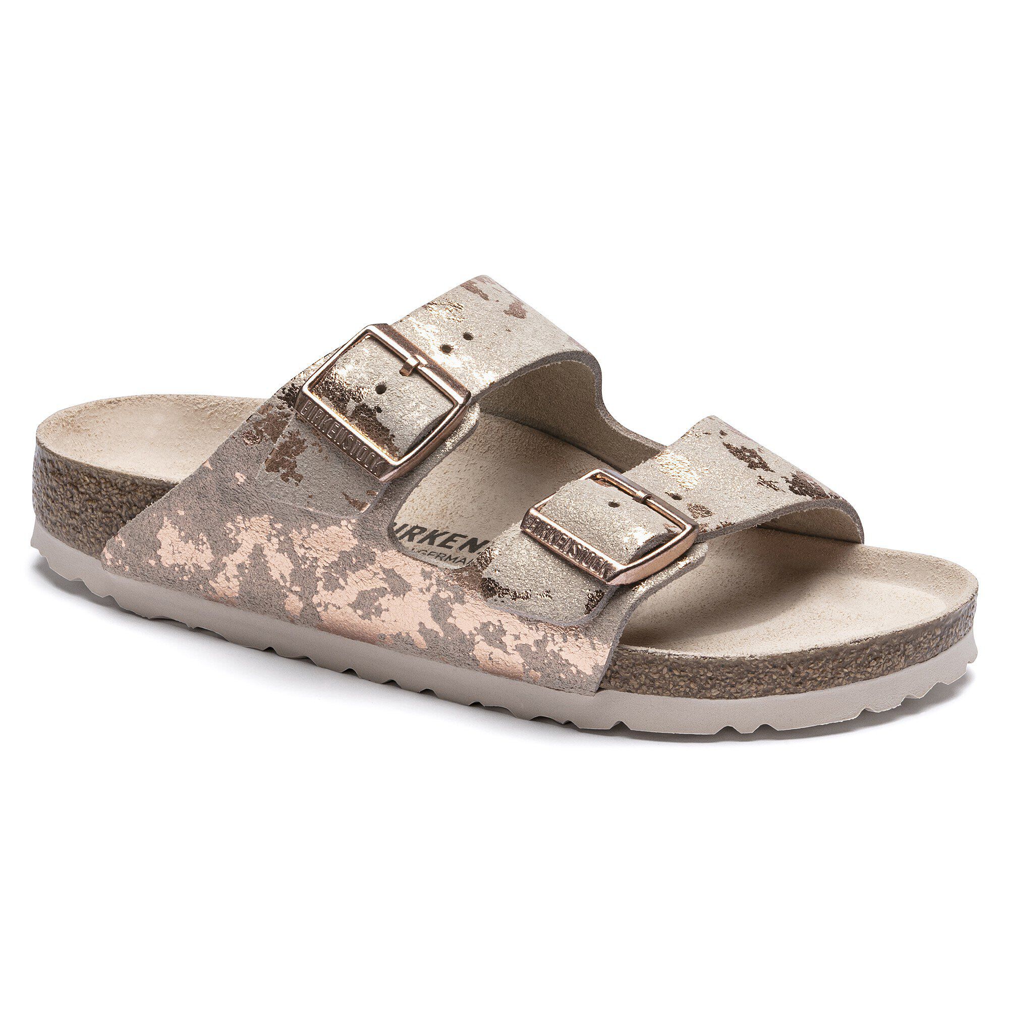 Bronze on sale metallic birkenstocks