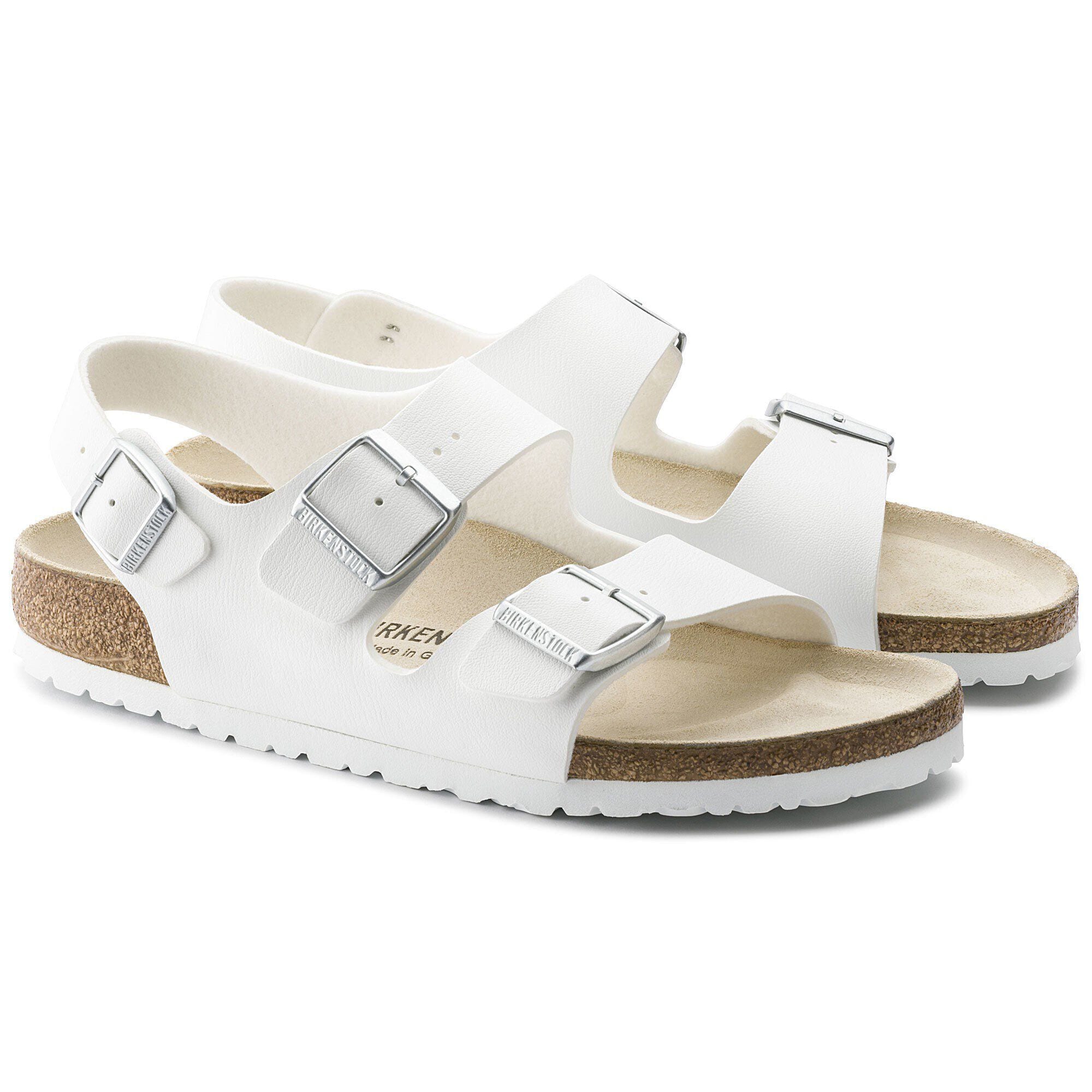 Birkenstock two strap white top
