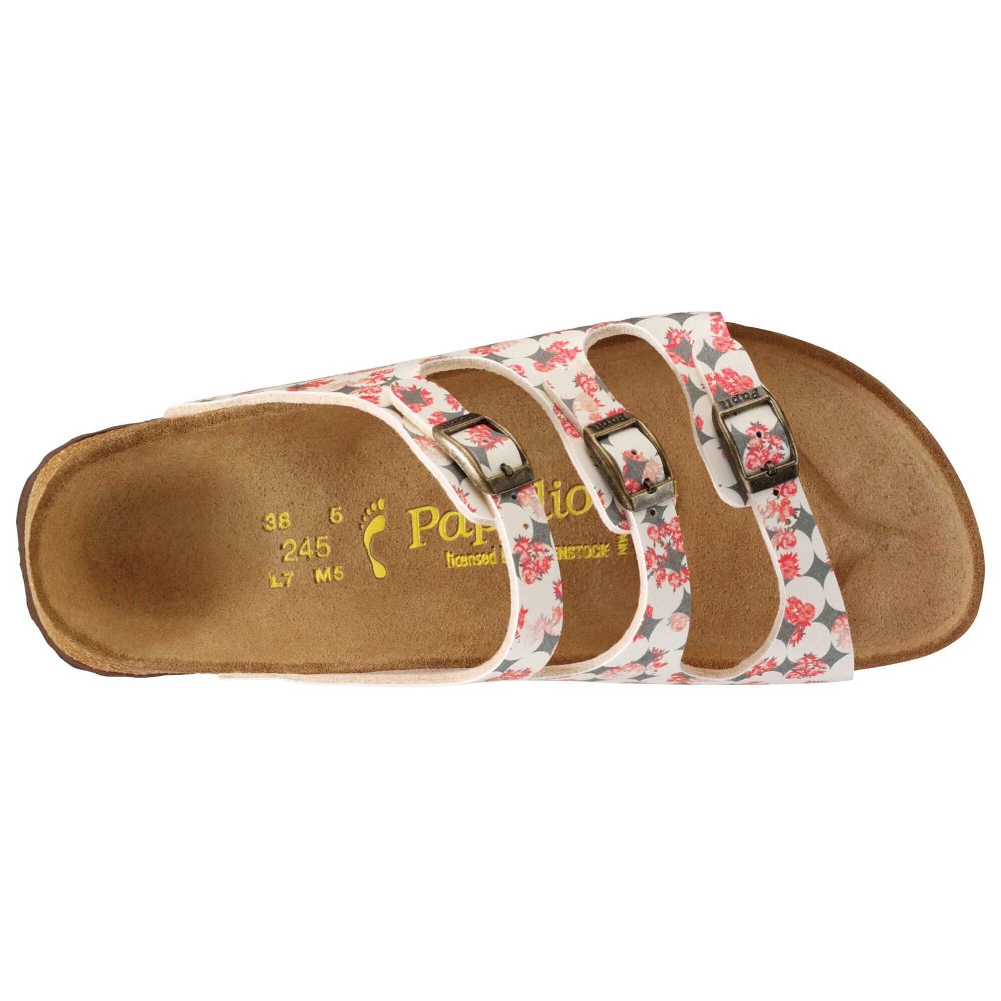 Florida Birko Flor Floral Circles Beige BIRKENSTOCK