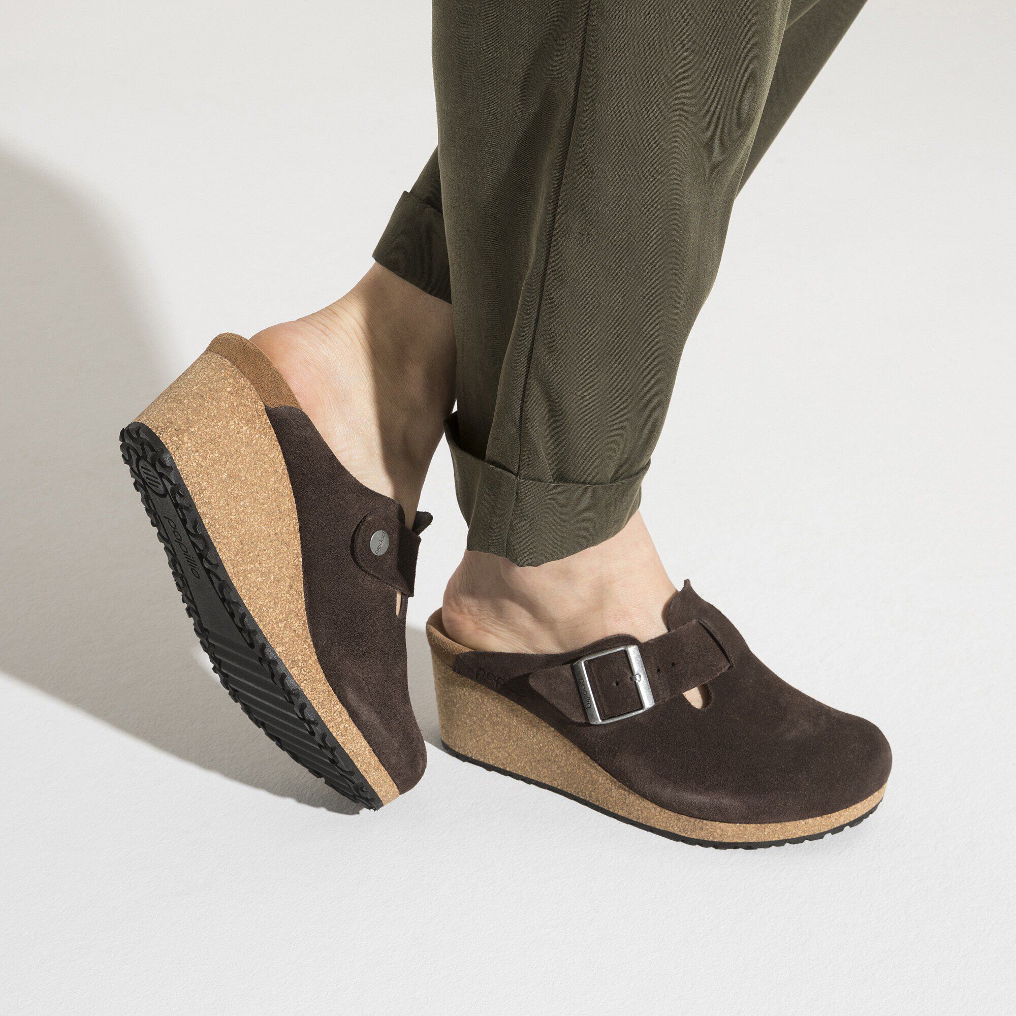 Birkenstock fanny discount wedge clog