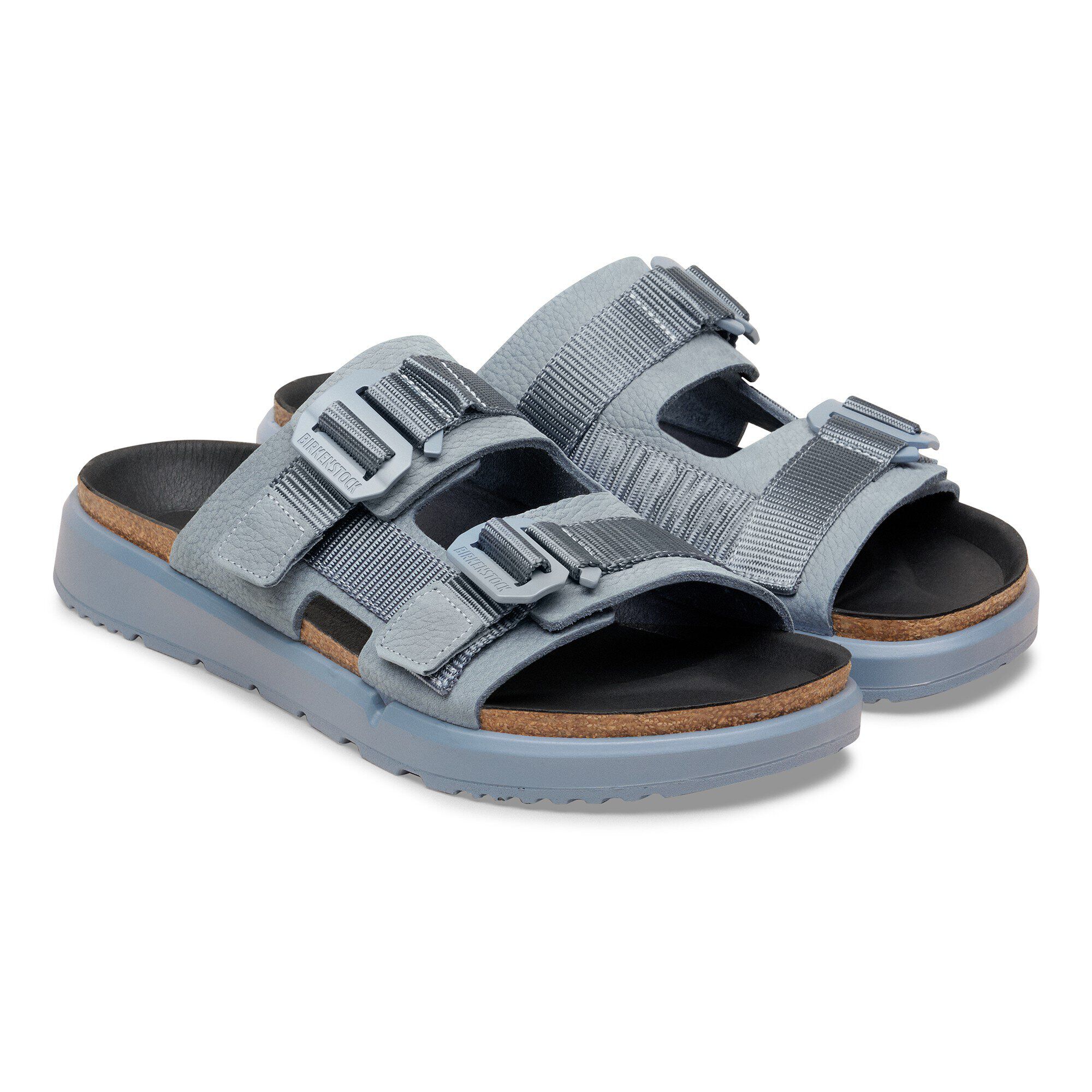 靴 BIRKENSTOCK Shinjuku 26 Shinjuku Leather-Textile Antique White | BIRKENSTOCK