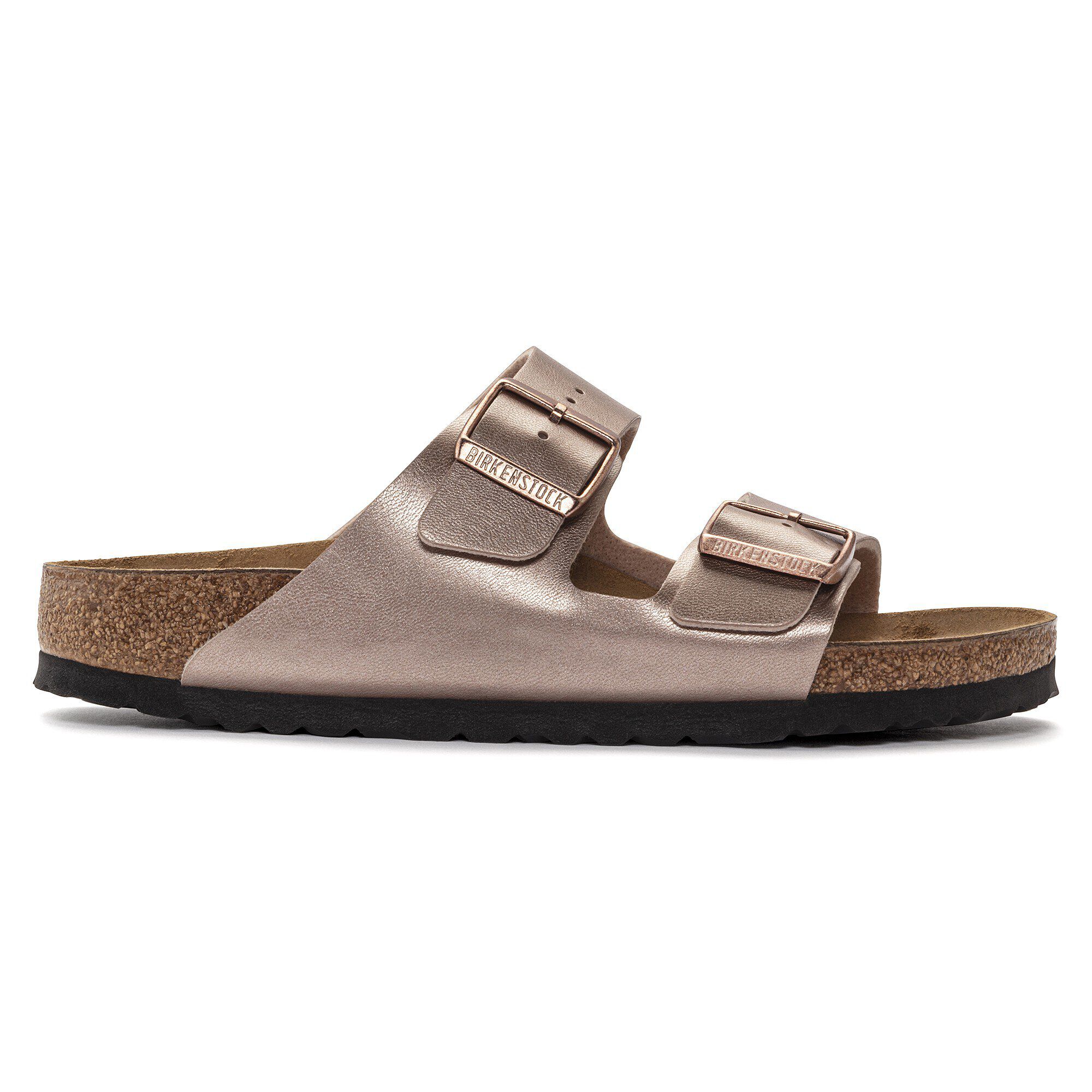 Birkenstock arizona shop electric metallic taupe
