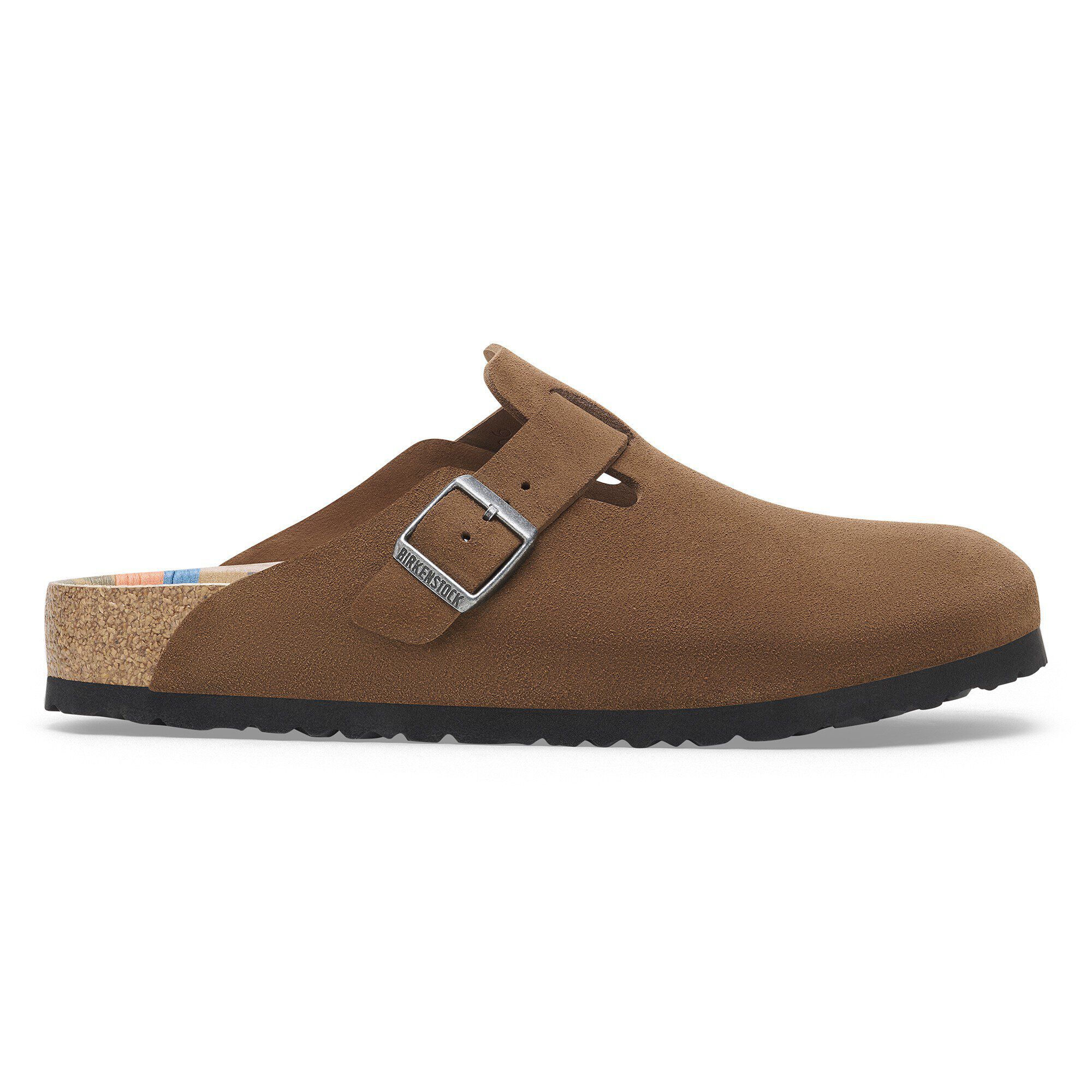 Birkenstock Boston Oiled Leather Clog with Cork Footbed and