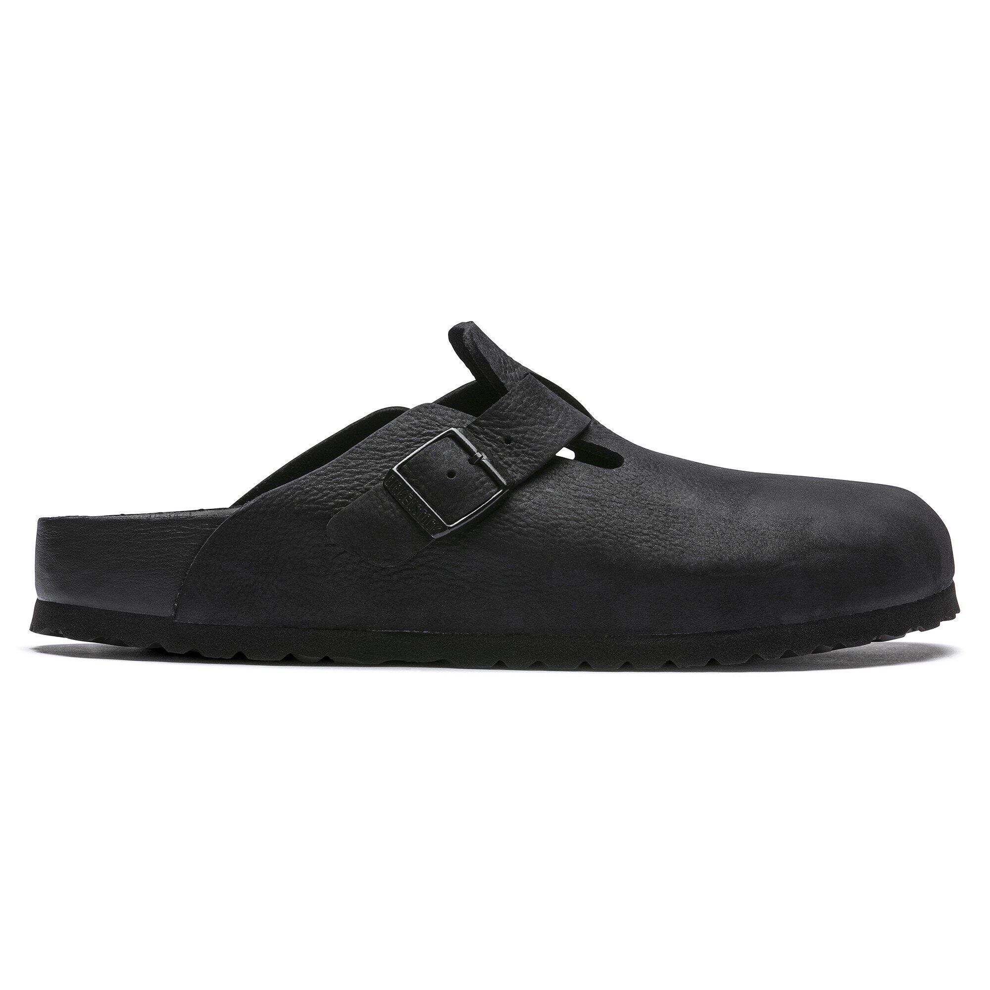 限定アウトレットセール：通販 Leather Boston Black BIRKENSTOCK | 靴