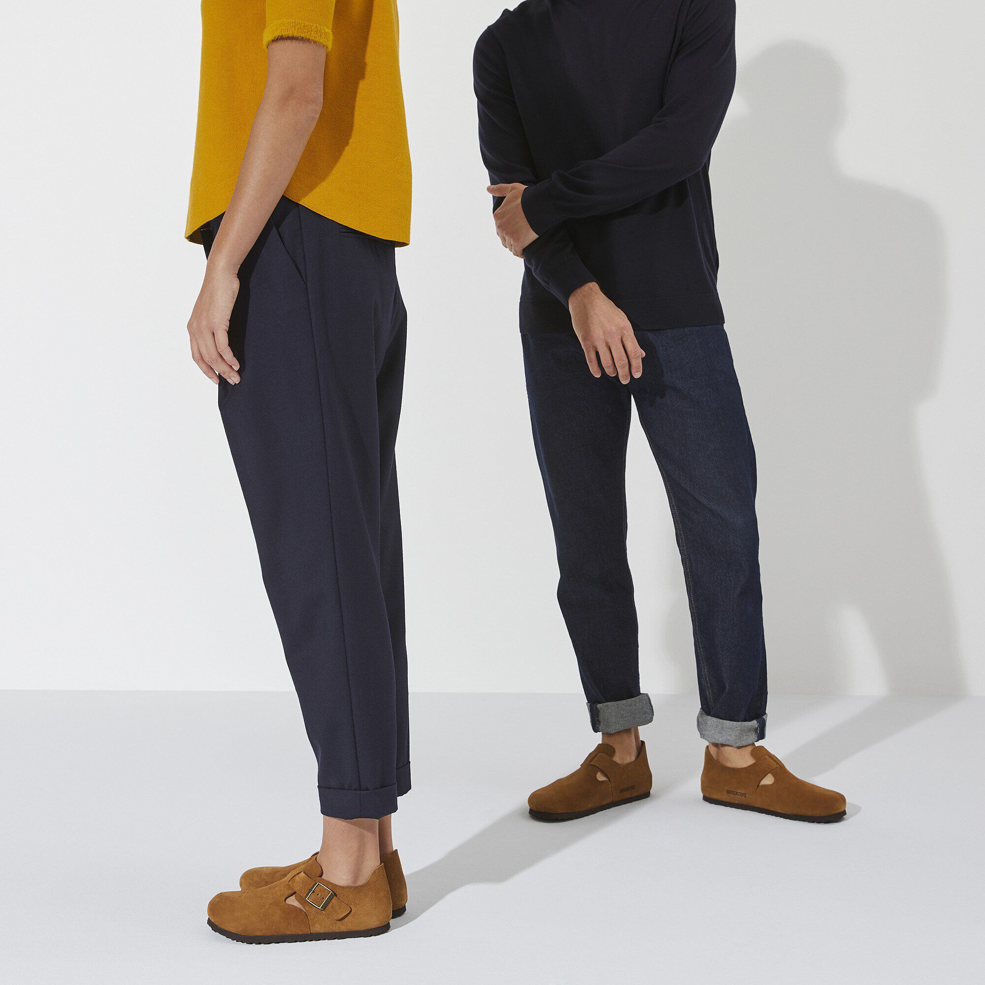 Birkenstock london suede sales