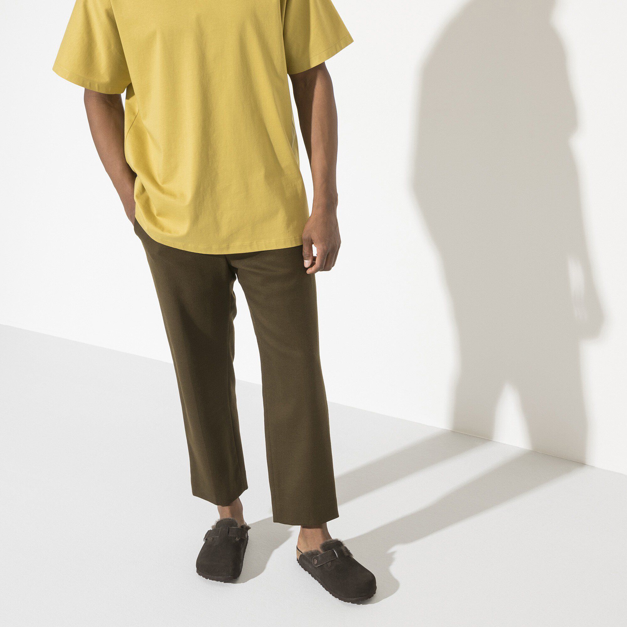 Birkenstock boston mocha suede online