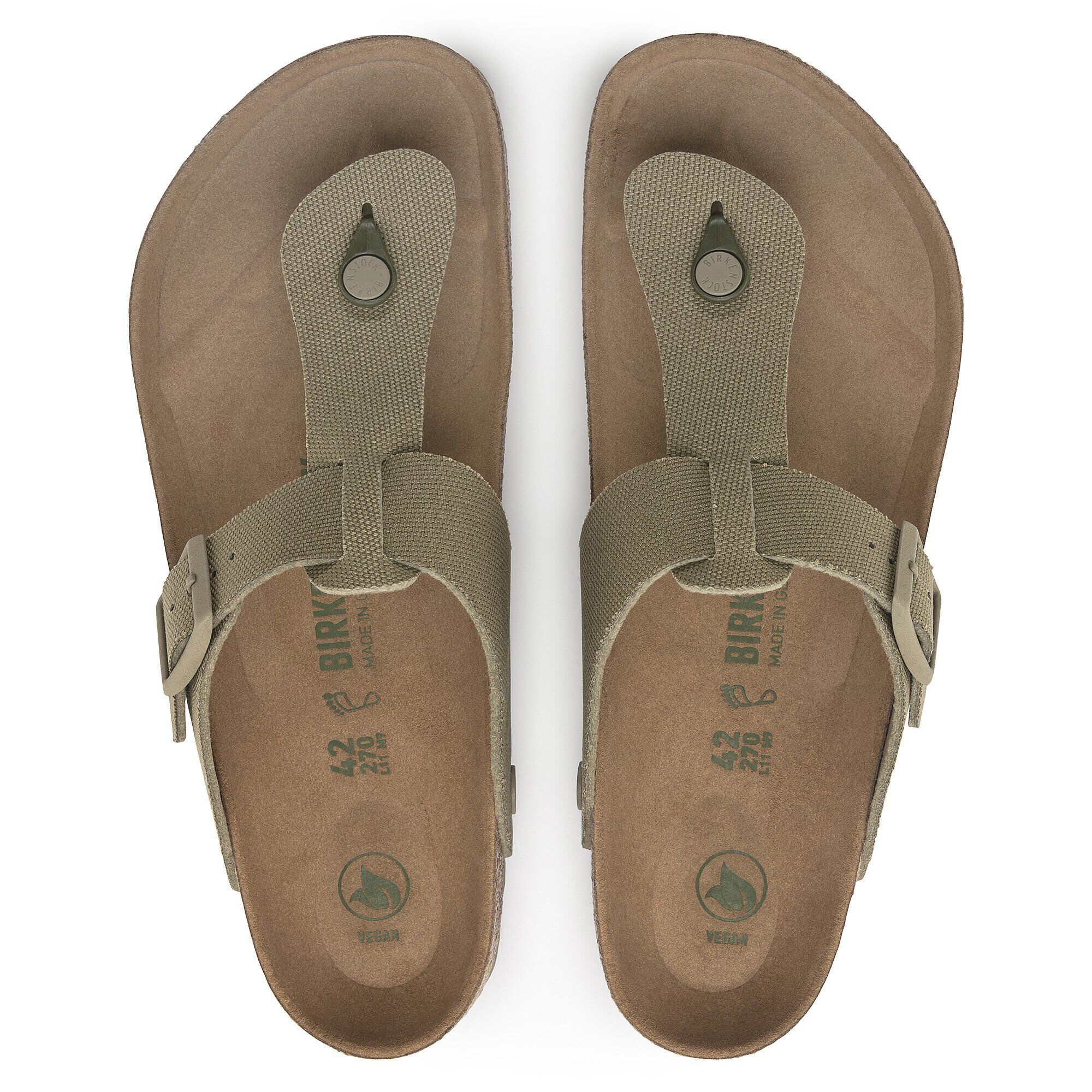 【BIRKENSTOCK 】メディナ Medina Vegan Textile Faded Khaki | BIRKENSTOCK