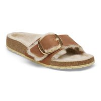 Madrid Big Buckle Shearling Natural Leather Oiled