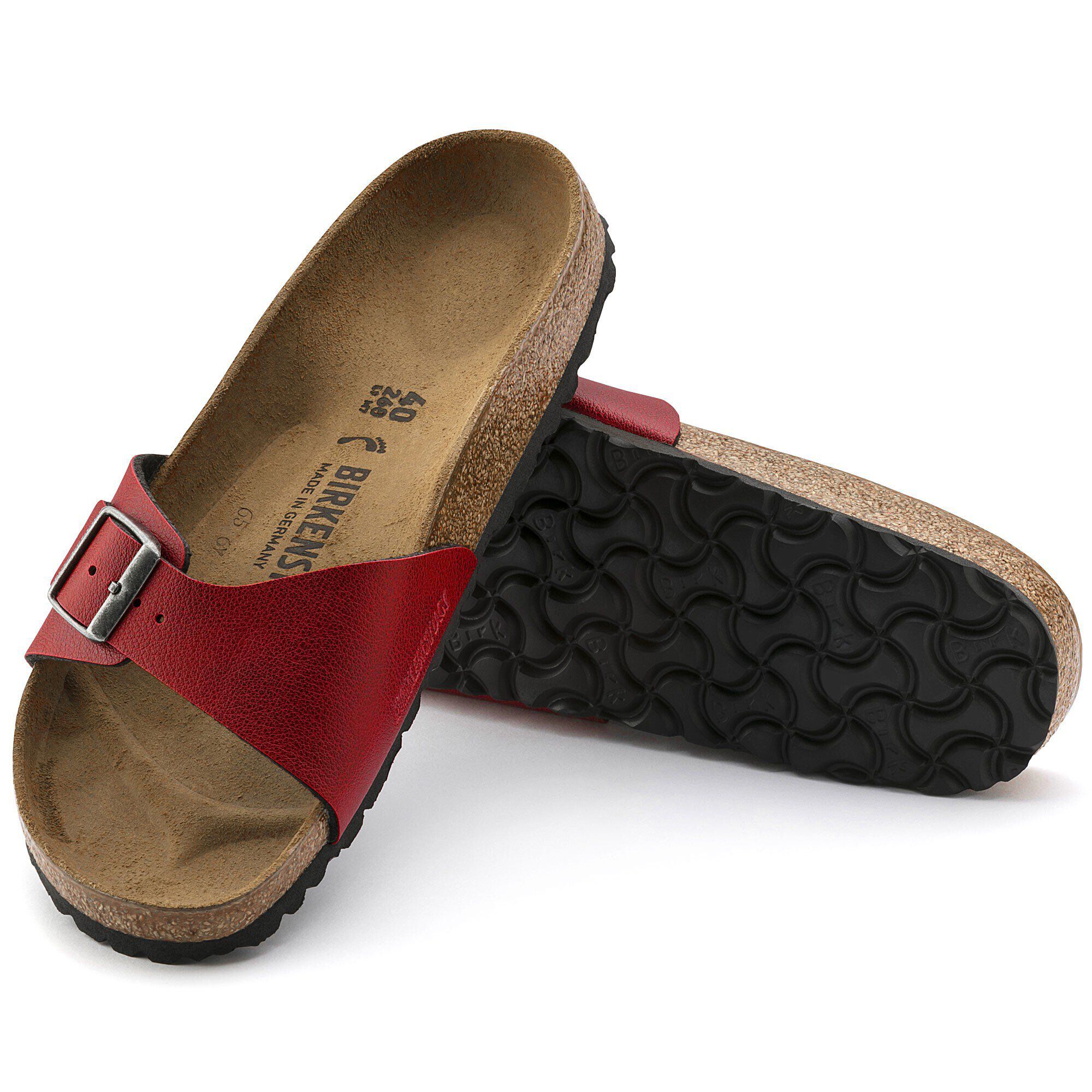 Madrid Birko Flor Pull Up Bordeaux BIRKENSTOCK