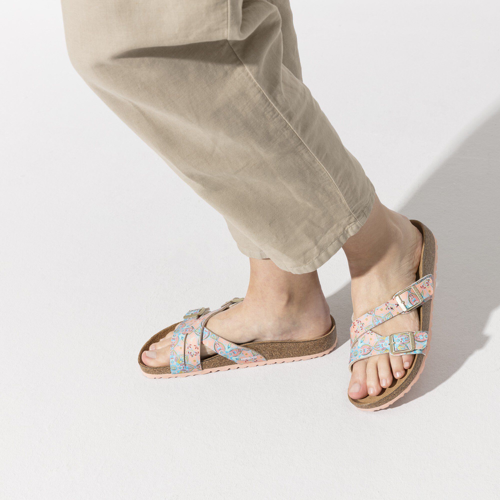 Yao hex birkenstock sandal top