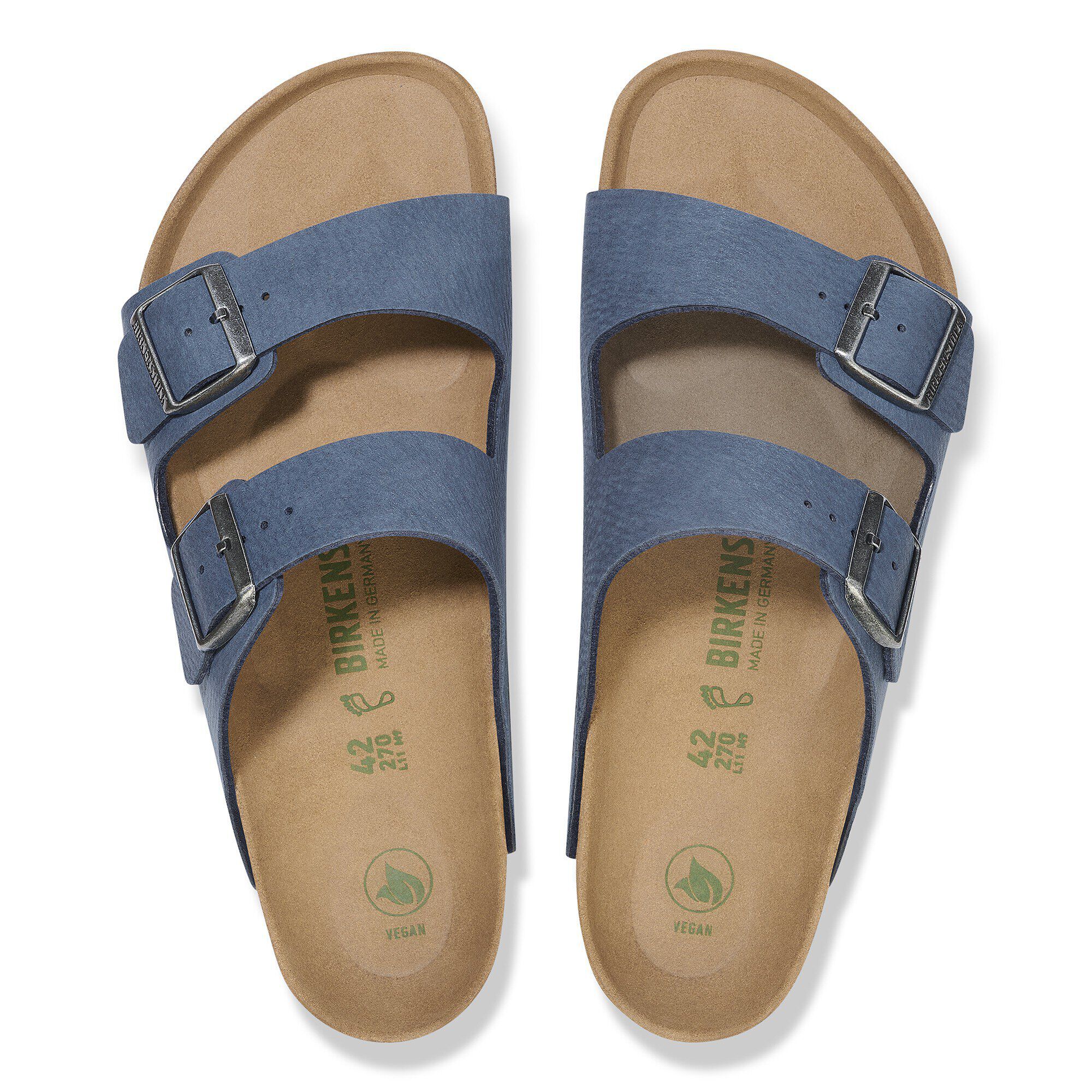 Amazon.com | Birkenstock Arizona Sandals Vegan Faded Khaki