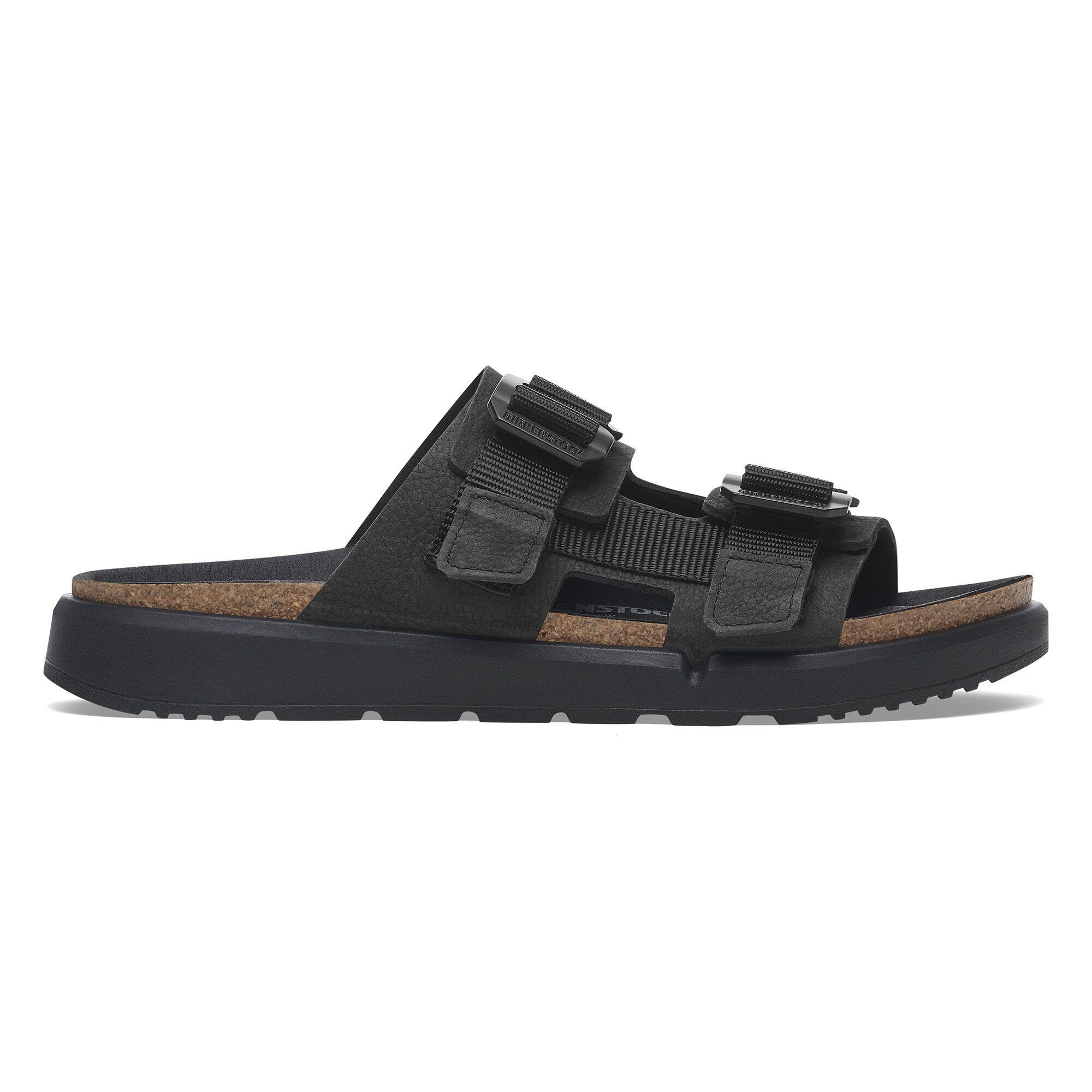 Shinjuku 2 Strap Leather-Textile Black | BIRKENSTOCK