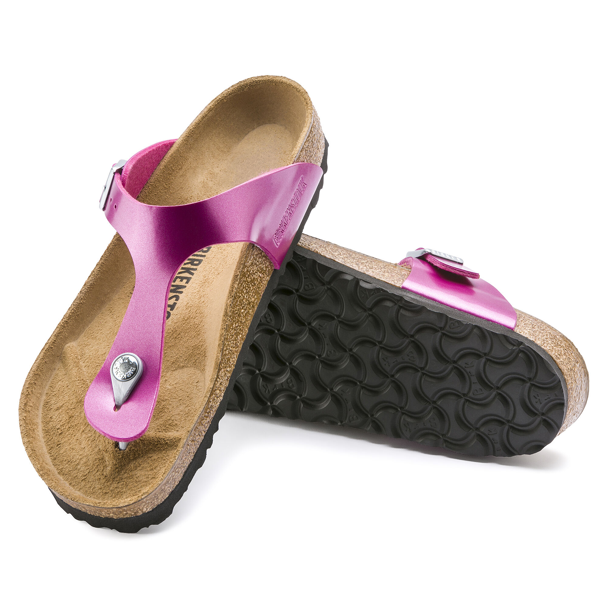 Gizeh Birko Flor Electric Metallic Magenta BIRKENSTOCK