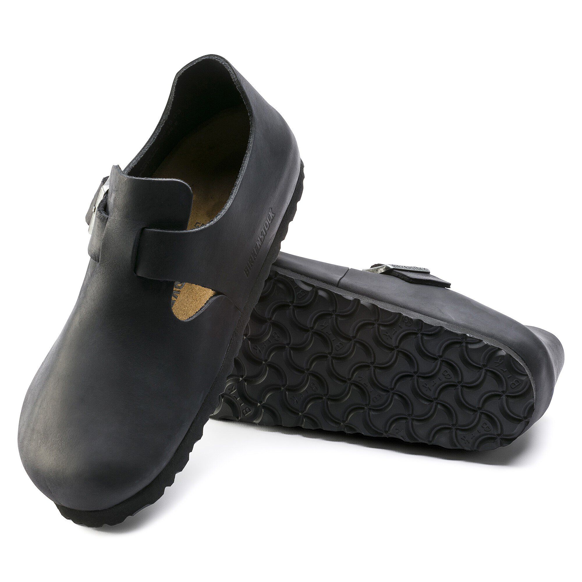 Birkenstock London Oiled Leather Black Low Shoes Men s Size 13