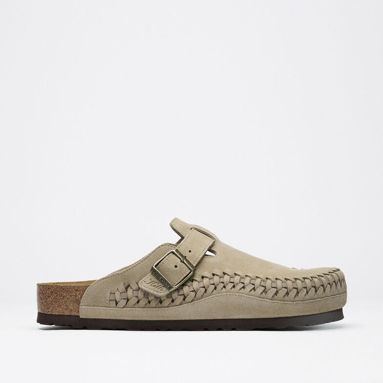 KITH Boston Braided Suede Leather Taupe