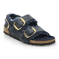 Milano Big Buckle Shearling Natural Leather Oiled
