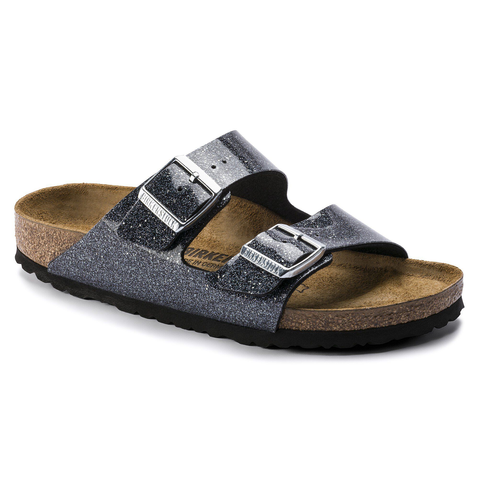 Birkenstock arizona cosmic outlet sparkle anthracite
