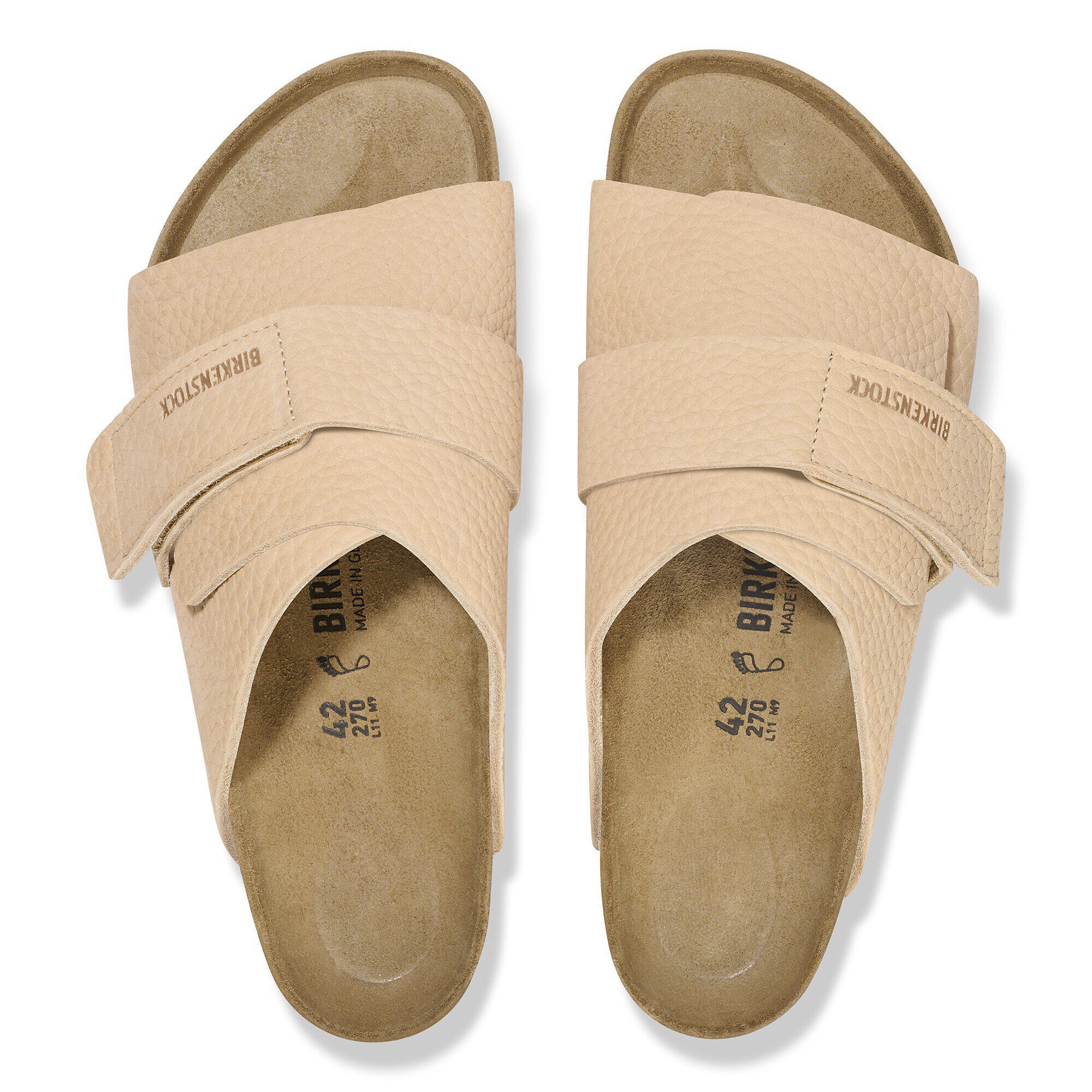 Kyoto Nubuck Leather Desert Buck New Beige | BIRKENSTOCK